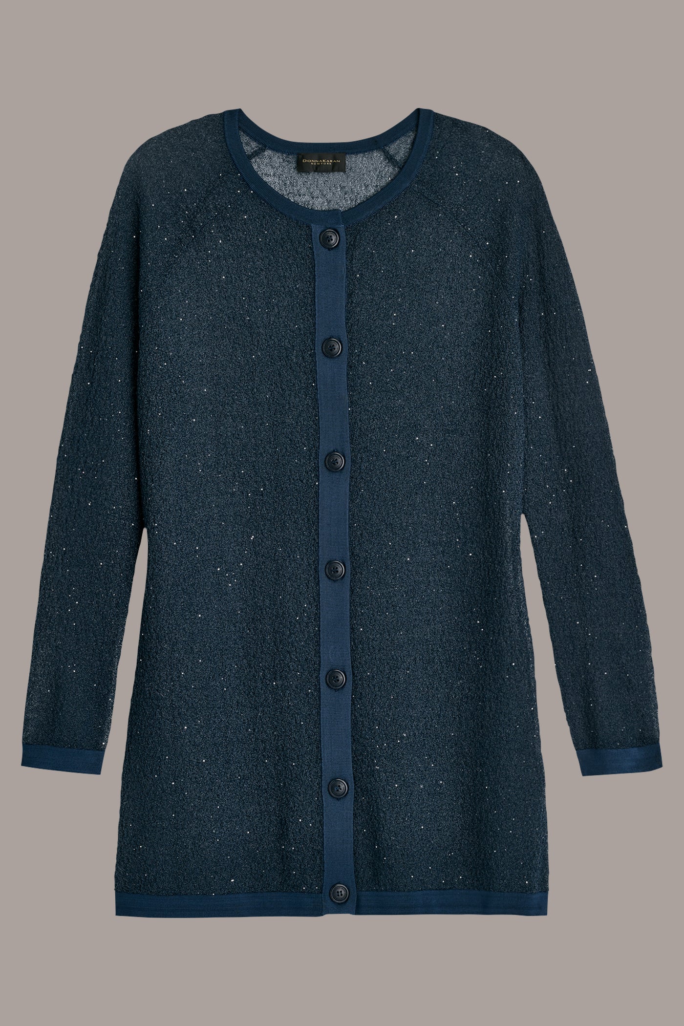 LONG SEQUINED BOUCLÉ KNIT CARDIGAN VIEW 10 | Suits and Separates LONG SEQUINED BOUCLÉ KNIT CARDIGAN VIEW 10 | Suits and Separates
