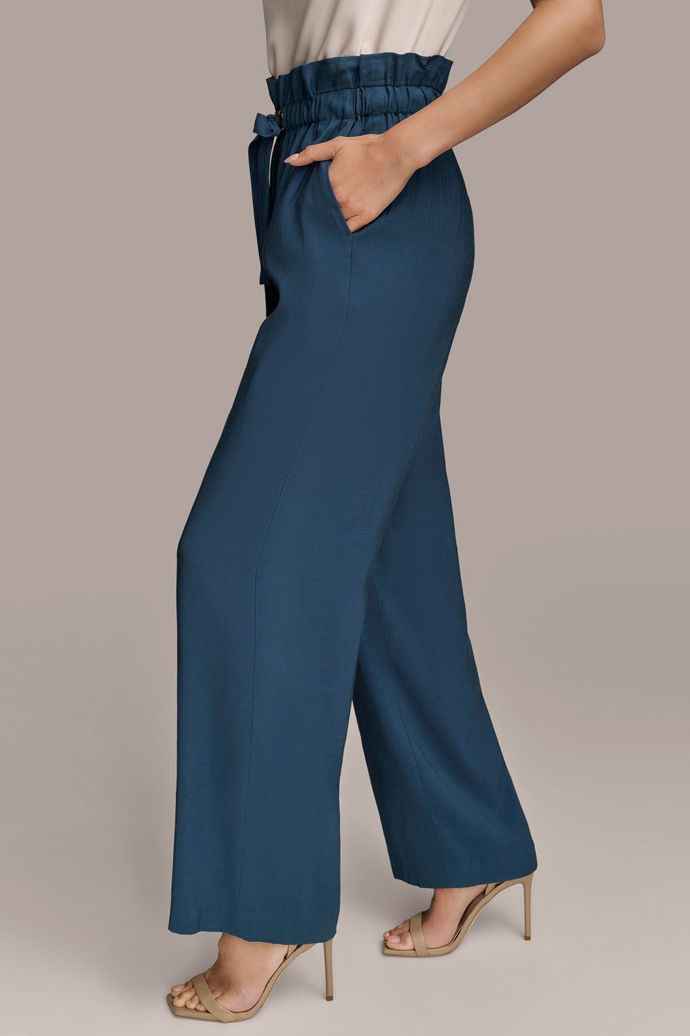 TIE-FRONT STRAIGHT LEG PANT VIEW 6 | Pants TIE-FRONT STRAIGHT LEG PANT VIEW 6 | Pants