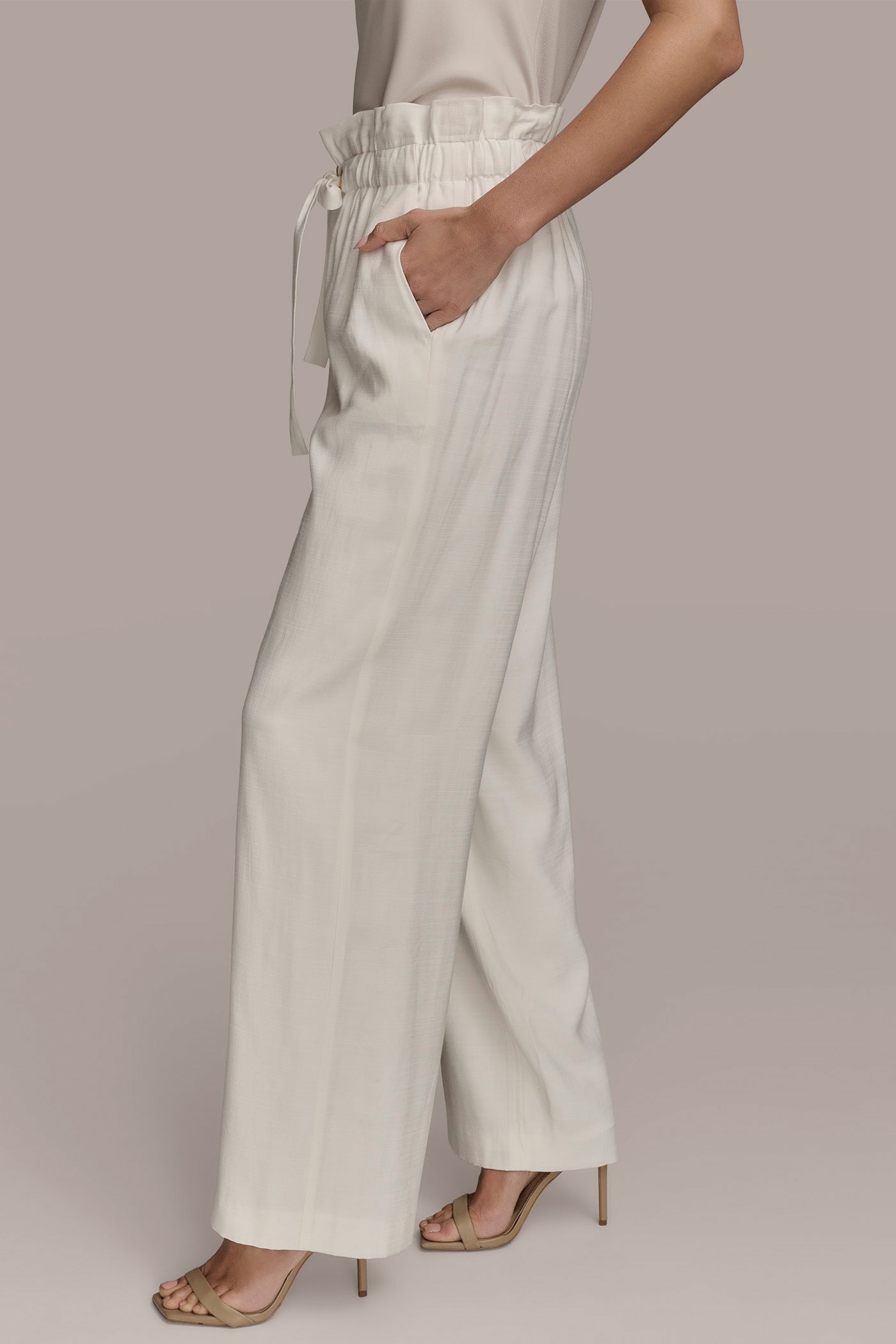 TIE-FRONT STRAIGHT LEG PANT VIEW 3 | Clothing TIE-FRONT STRAIGHT LEG PANT VIEW 3 | Clothing