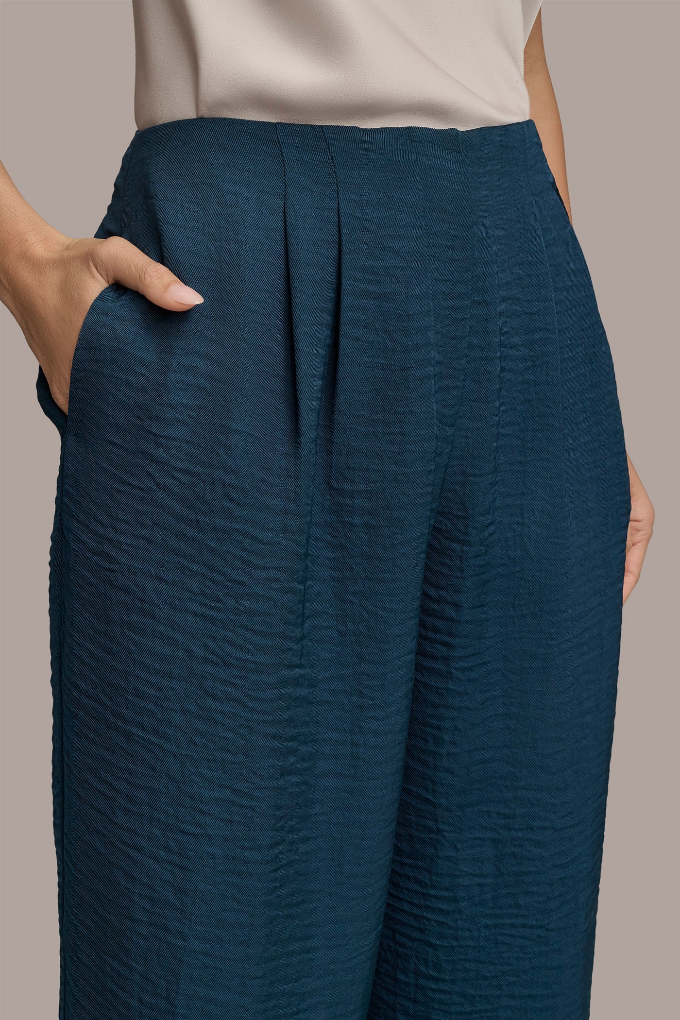 CRINKLED WIDE LEG PANT VIEW 6 | Matching Sets CRINKLED WIDE LEG PANT VIEW 6 | Matching Sets