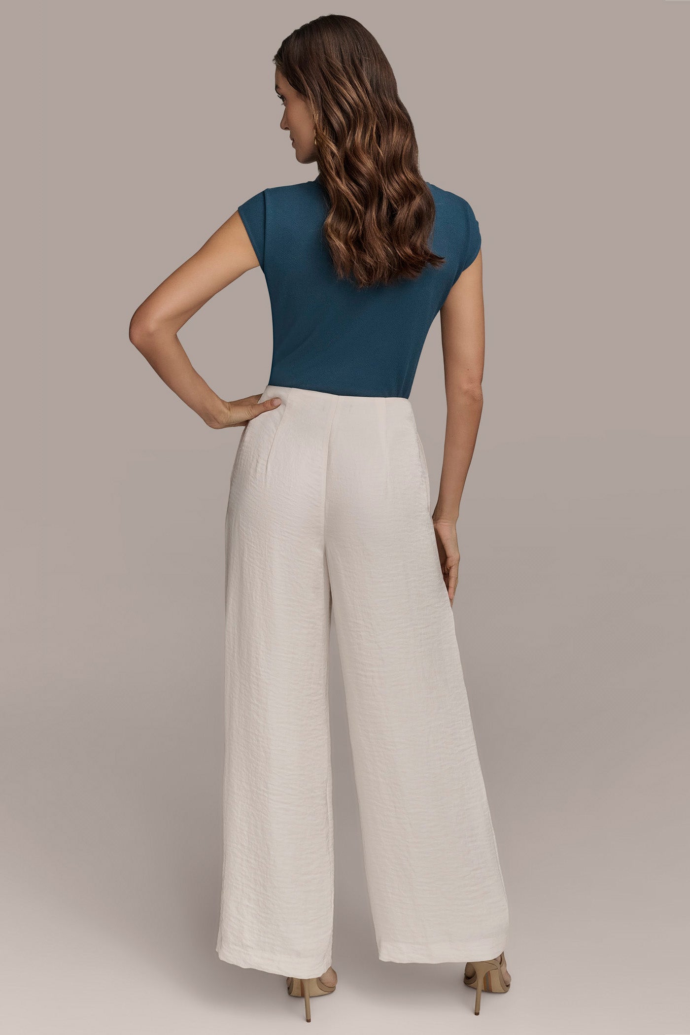 CRINKLED WIDE LEG PANT VIEW 5 | New Arrivals CRINKLED WIDE LEG PANT VIEW 5 | New Arrivals