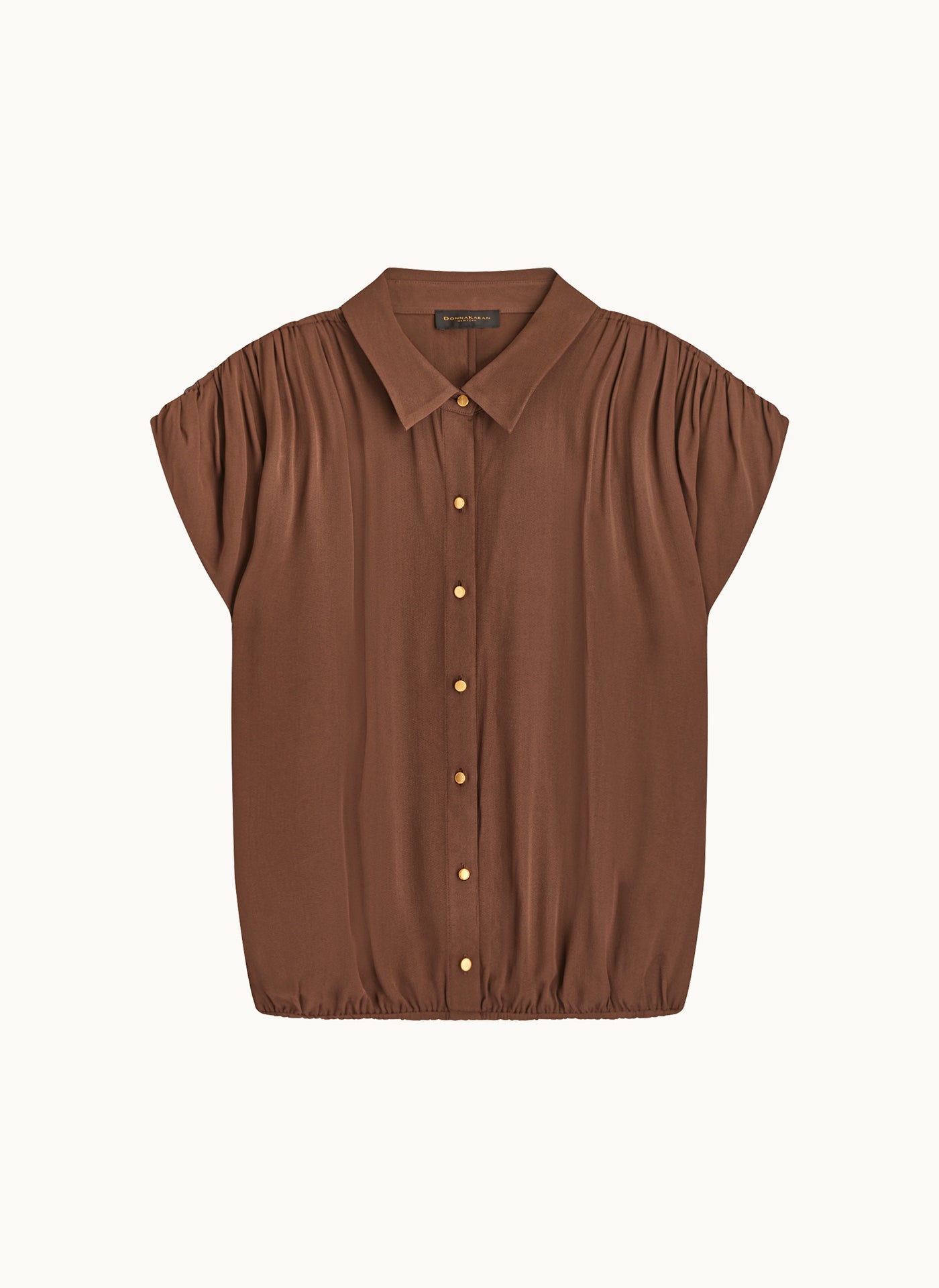 ELASTIC HEM BLOUSE VIEW 6 ELASTIC HEM BLOUSE VIEW 6