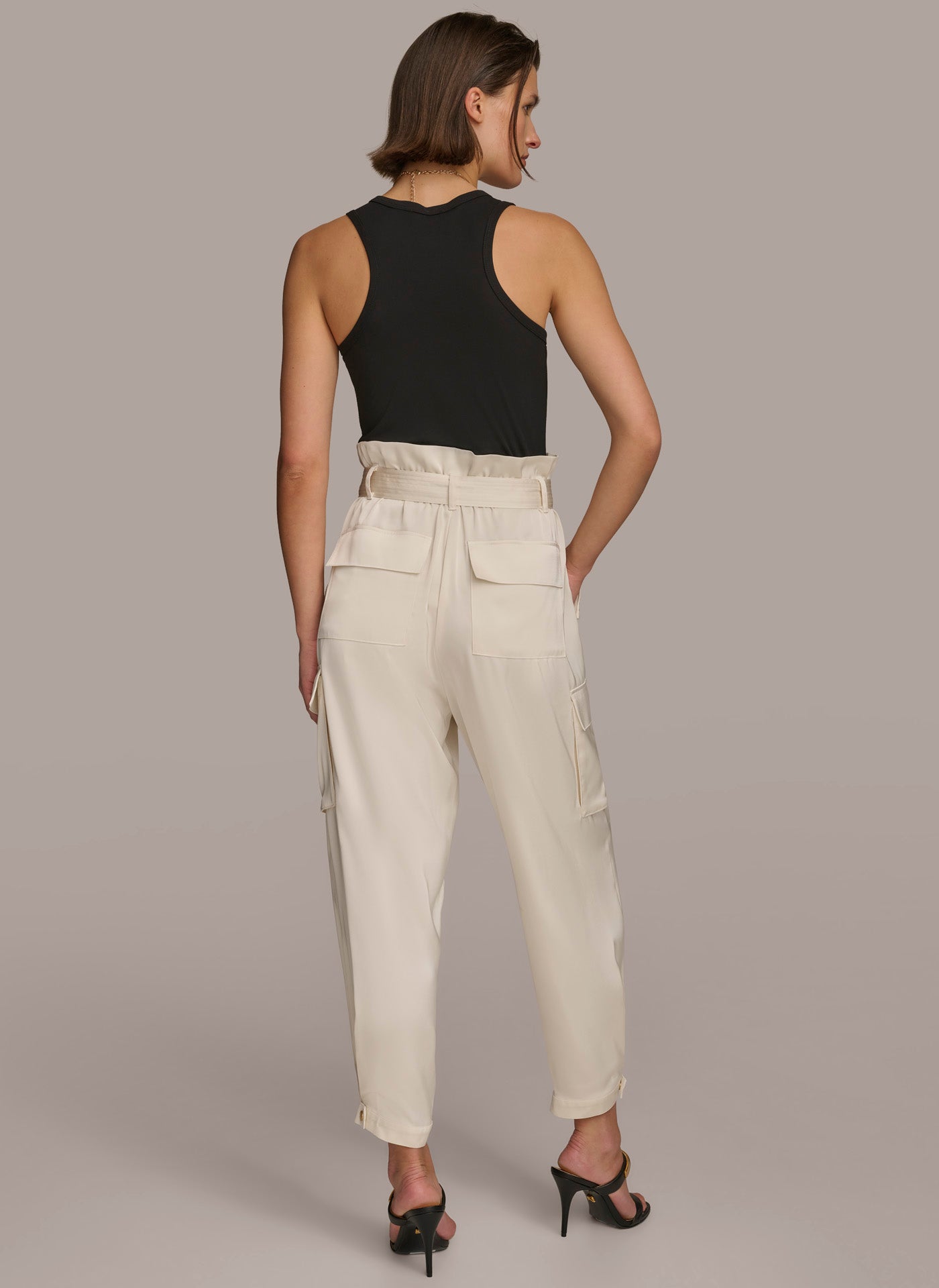 CARGO PANT WITH TIE BELT VIEW 5 | Summer Collection CARGO PANT WITH TIE BELT VIEW 5 | Summer Collection