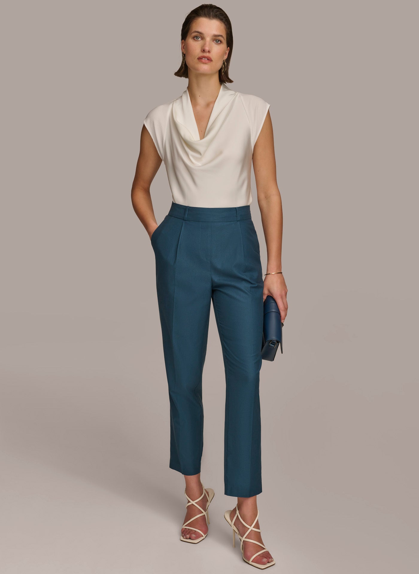 PULL ON TROUSER WITH PLEATS VIEW 4 | Sale Pants PULL ON TROUSER WITH PLEATS VIEW 4 | Sale Pants