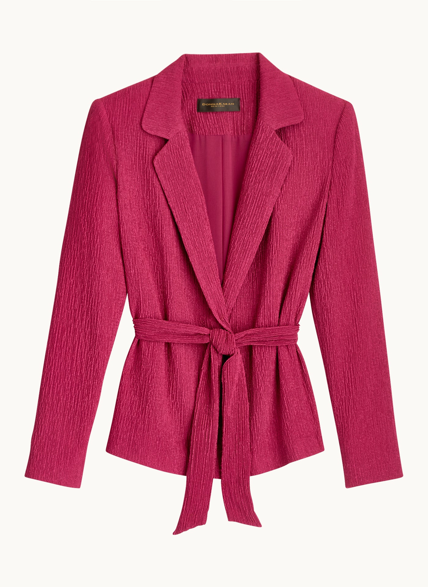TEXTURE BELTED WRAP JACKET VIEW 6 TEXTURE BELTED WRAP JACKET VIEW 6