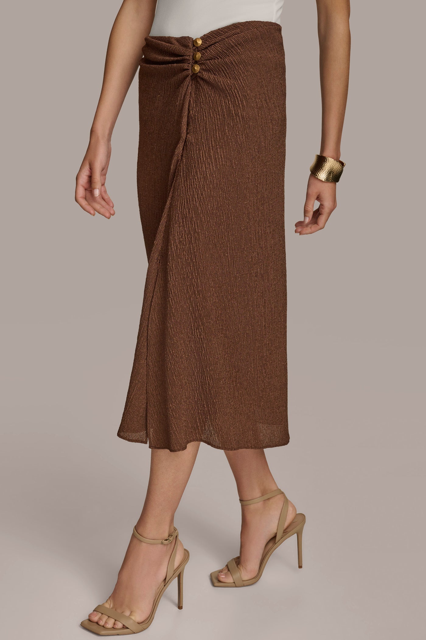 MIDI SKIRT WITH FRONT SLIT VIEW 4 | Sale Skirts MIDI SKIRT WITH FRONT SLIT VIEW 4 | Sale Skirts