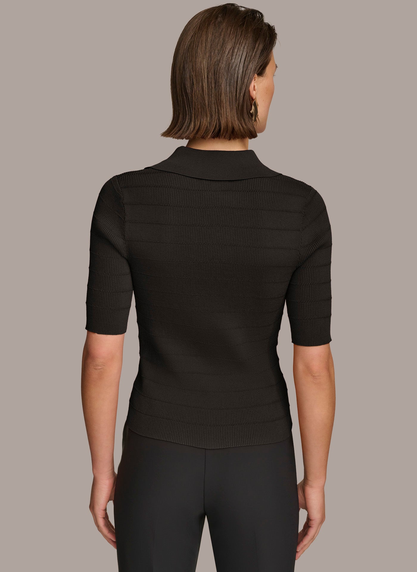 COLLAR BUTTON TOP | View 2 | Sale Tops and Sweaters COLLAR BUTTON TOP | View 2 | Sale Tops and Sweaters