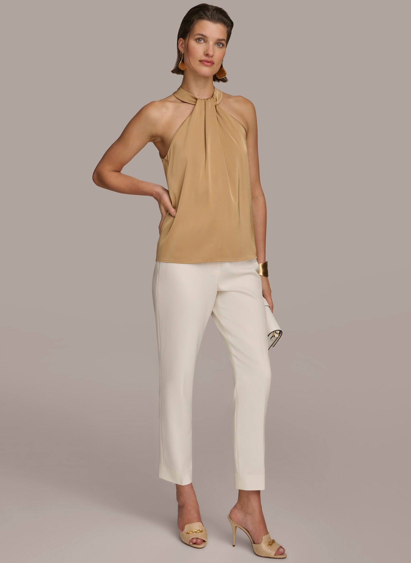 TWIST NECK HALTER TOP VIEW 3 | Sale Tops and Sweaters TWIST NECK HALTER TOP VIEW 3 | Sale Tops and Sweaters