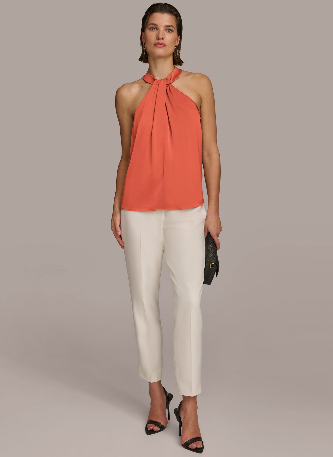 TWIST NECK HALTER TOP VIEW 3 | Sale Tops and Sweaters TWIST NECK HALTER TOP VIEW 3 | Sale Tops and Sweaters