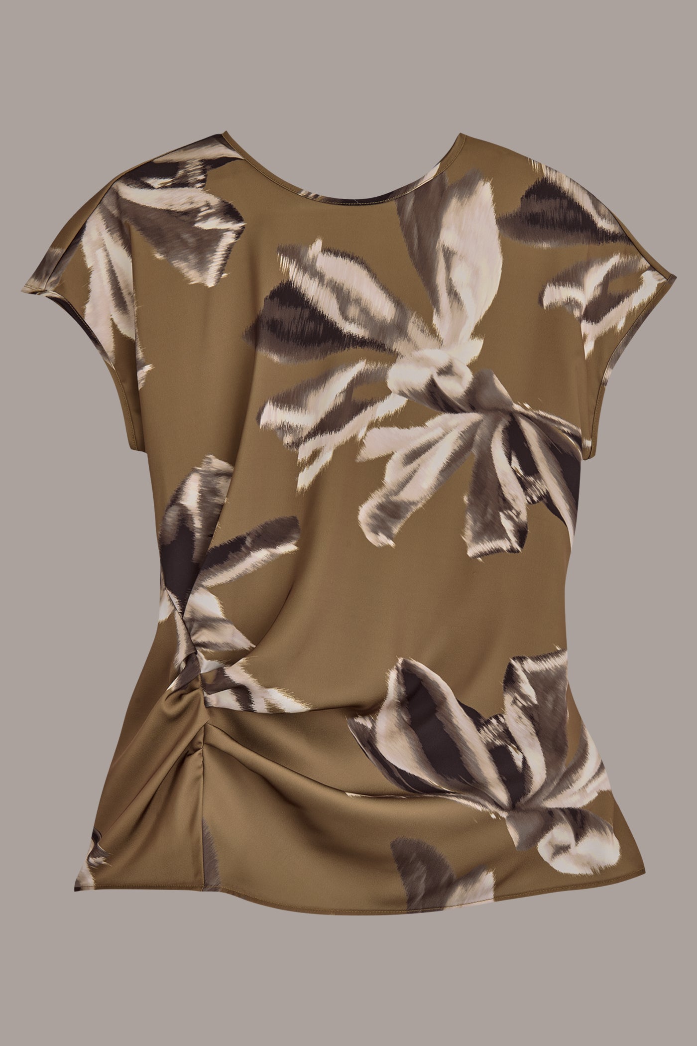 SHIRRED FLORAL TOP VIEW 8 | Tops SHIRRED FLORAL TOP VIEW 8 | Tops