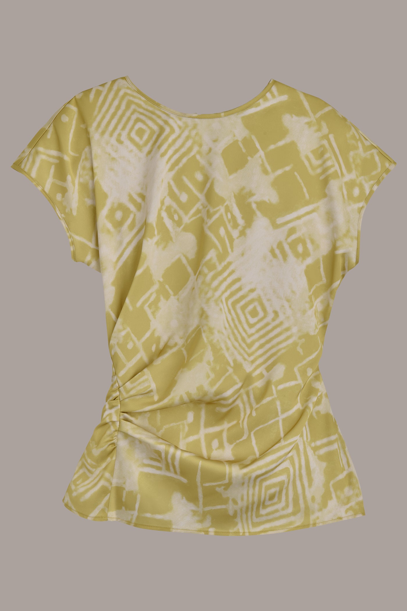 SHIRRED FLORAL TOP VIEW 8 | Tops SHIRRED FLORAL TOP VIEW 8 | Tops