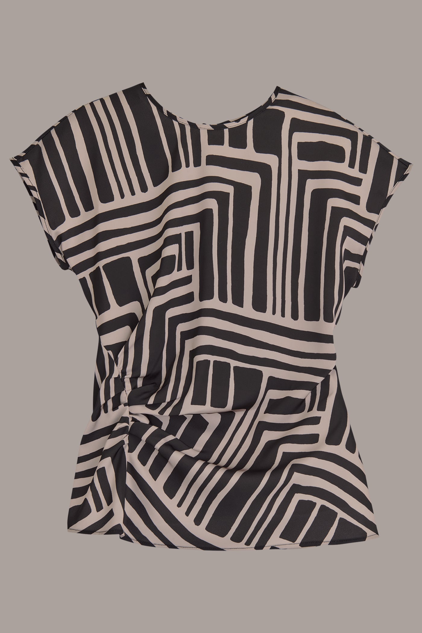 SHIRRED FLORAL TOP VIEW 8 | Tops SHIRRED FLORAL TOP VIEW 8 | Tops