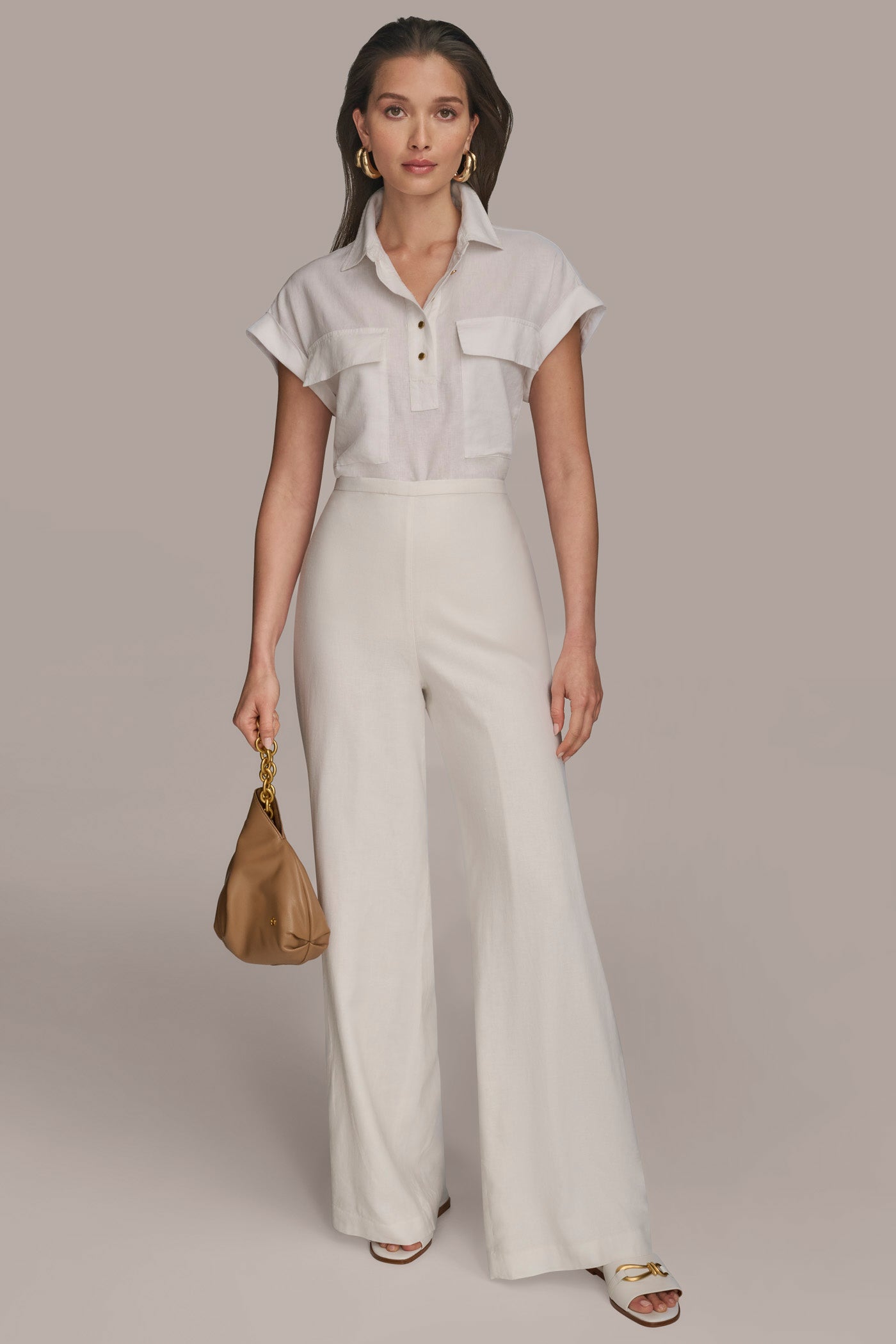 WIDE LEG SOFT PANT VIEW 5 | Matching Sets WIDE LEG SOFT PANT VIEW 5 | Matching Sets