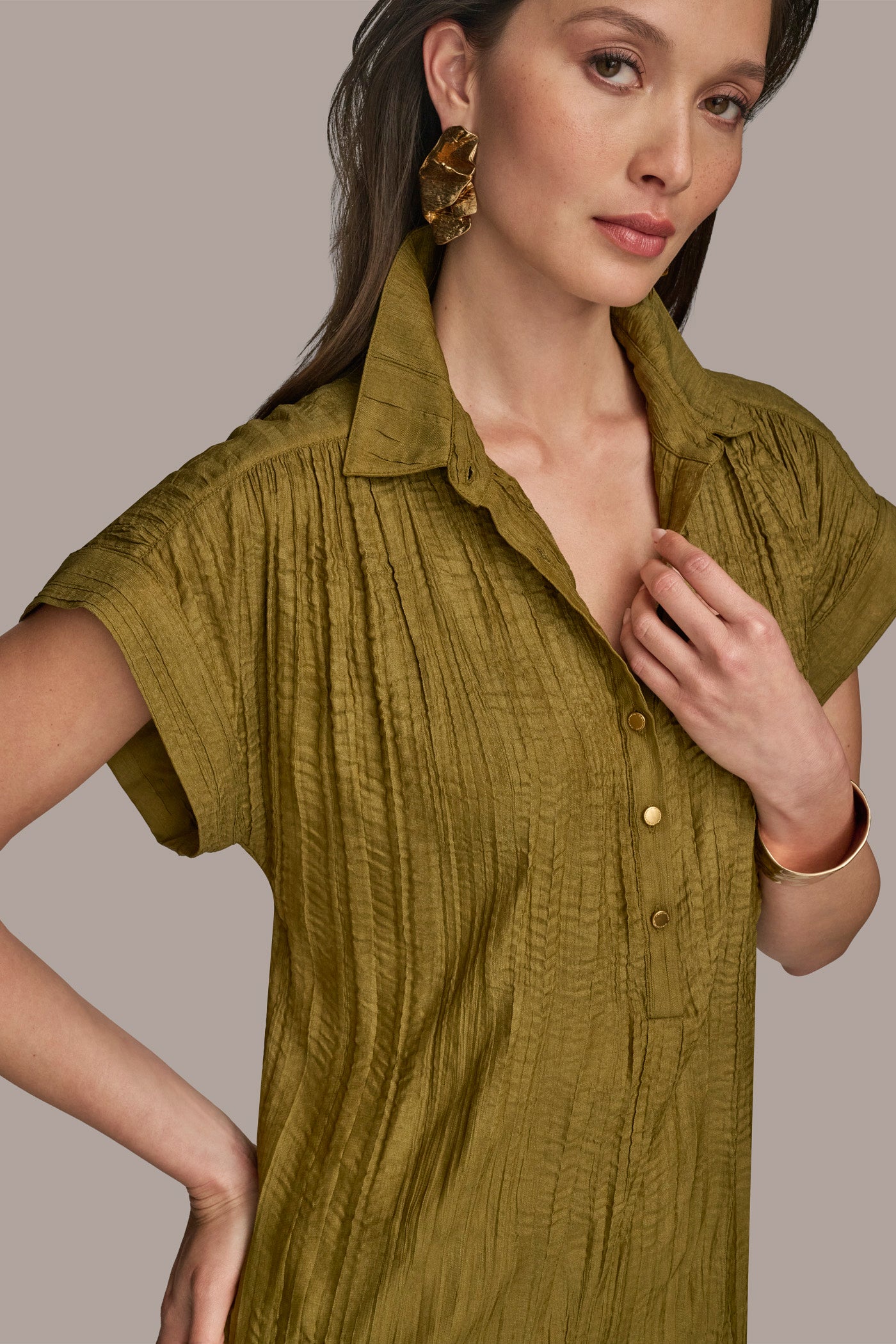 CRINKLED POPOVER TOP VIEW 6 | Tops CRINKLED POPOVER TOP VIEW 6 | Tops