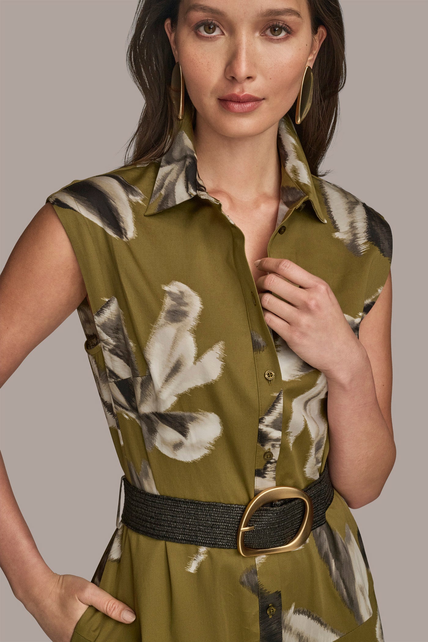 BELTED MIDI SHIRT DRESS VIEW 5 | Dresses & Jumpsuits BELTED MIDI SHIRT DRESS VIEW 5 | Dresses & Jumpsuits