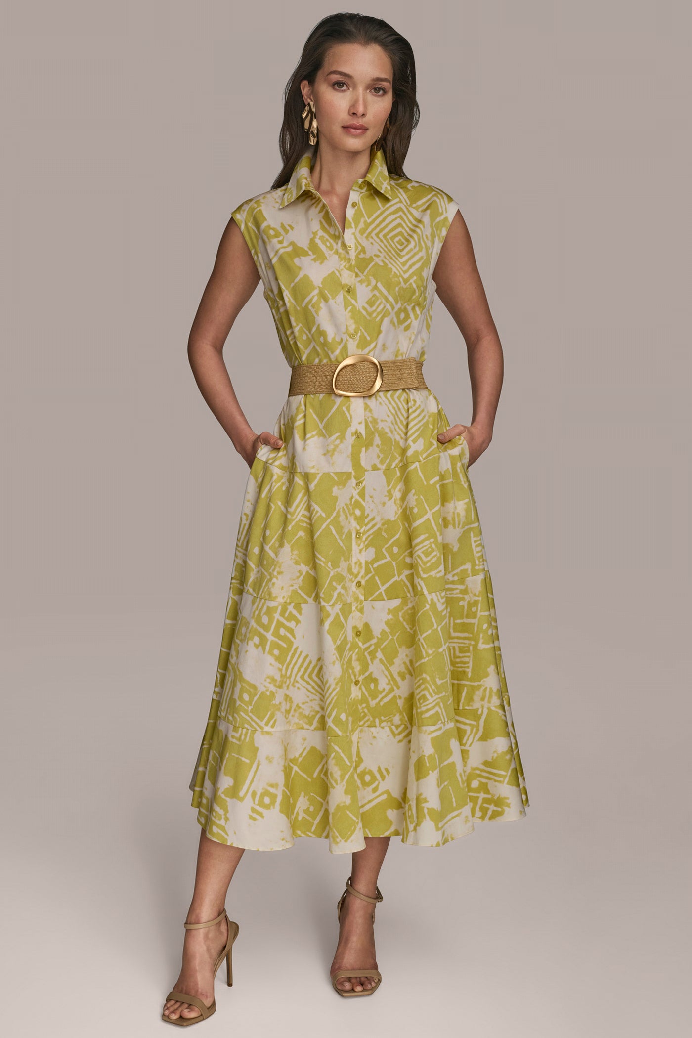 BELTED MIDI SHIRT DRESS | View 1 | Dresses & Jumpsuits BELTED MIDI SHIRT DRESS | View 1 | Dresses & Jumpsuits