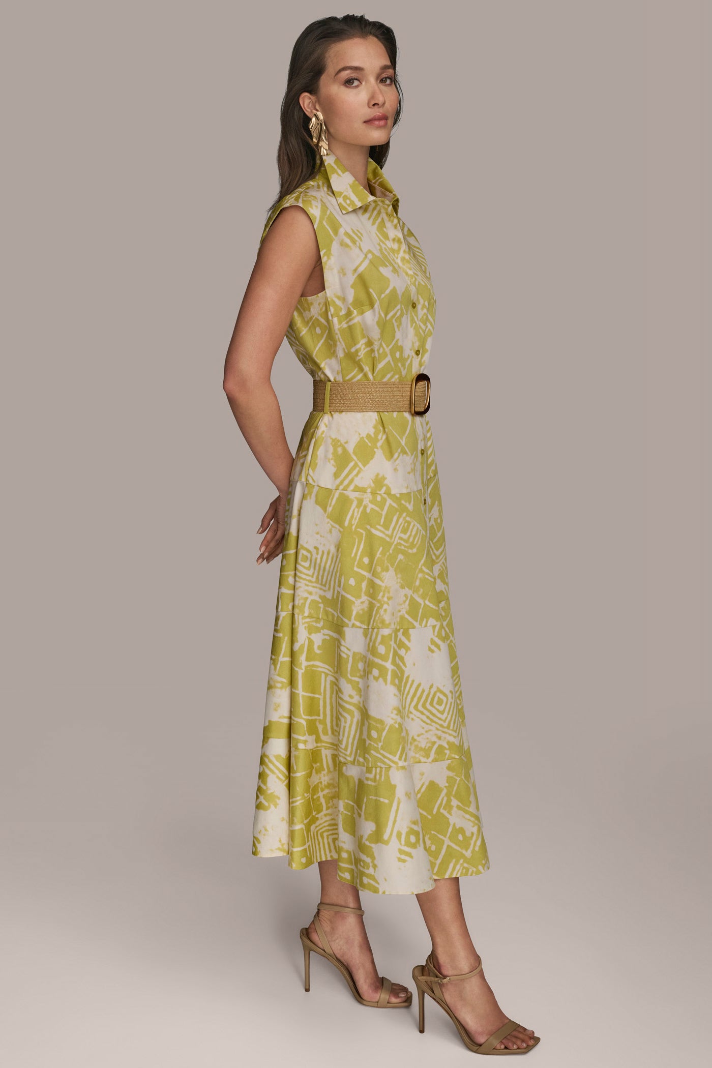 BELTED MIDI SHIRT DRESS VIEW 3 | Clothing BELTED MIDI SHIRT DRESS VIEW 3 | Clothing