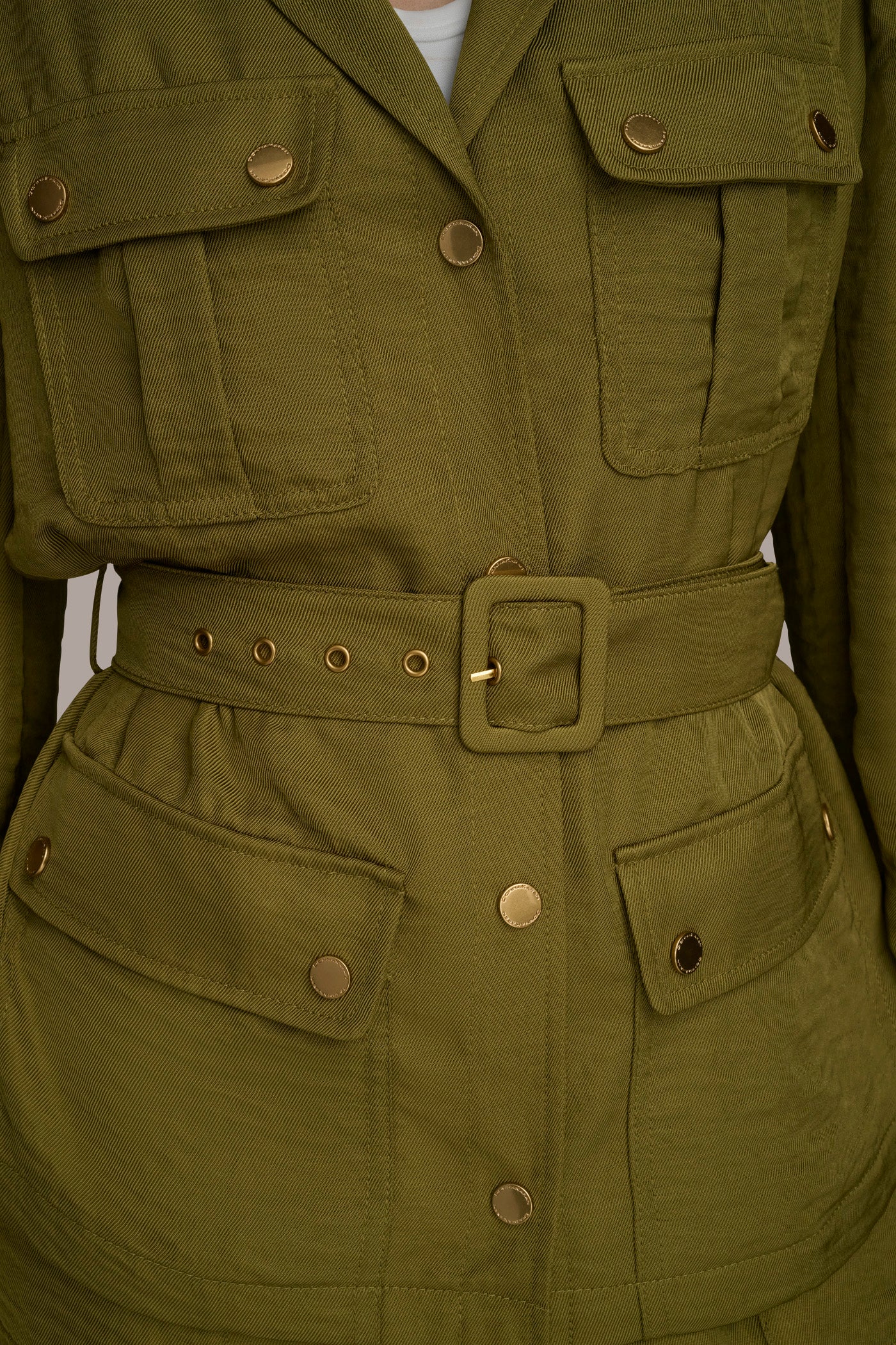 BELTED UTILITY JACKET VIEW 8 | Matching Sets BELTED UTILITY JACKET VIEW 8 | Matching Sets