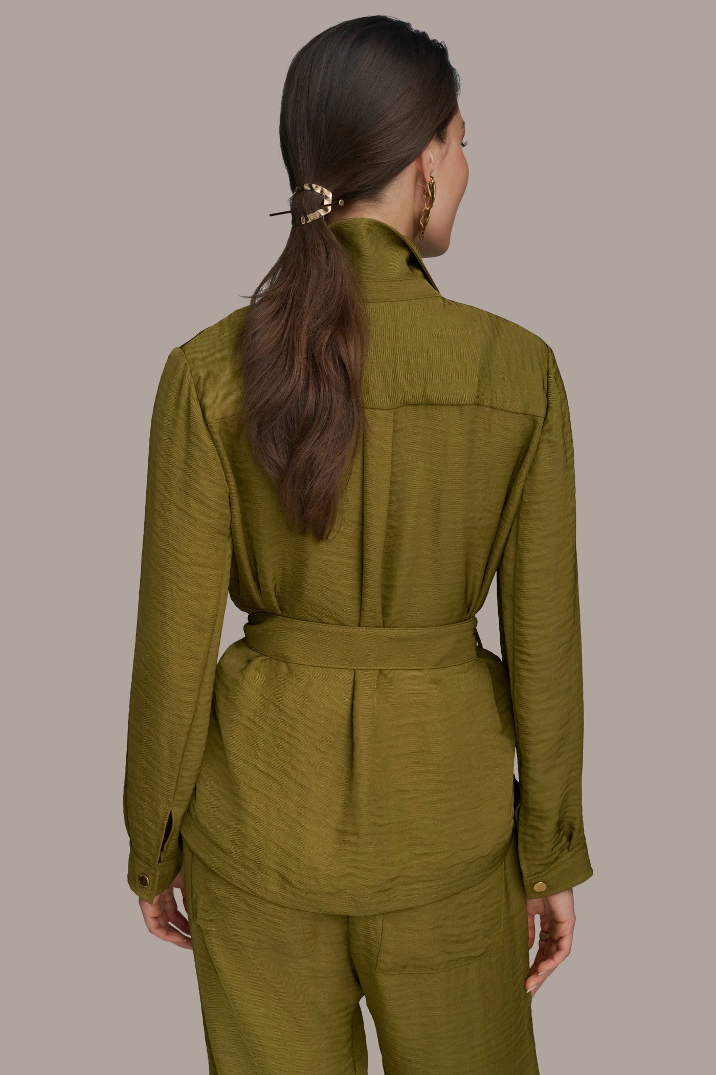 BELTED UTILITY JACKET | View 2 | Blazers & Vests BELTED UTILITY JACKET | View 2 | Blazers & Vests