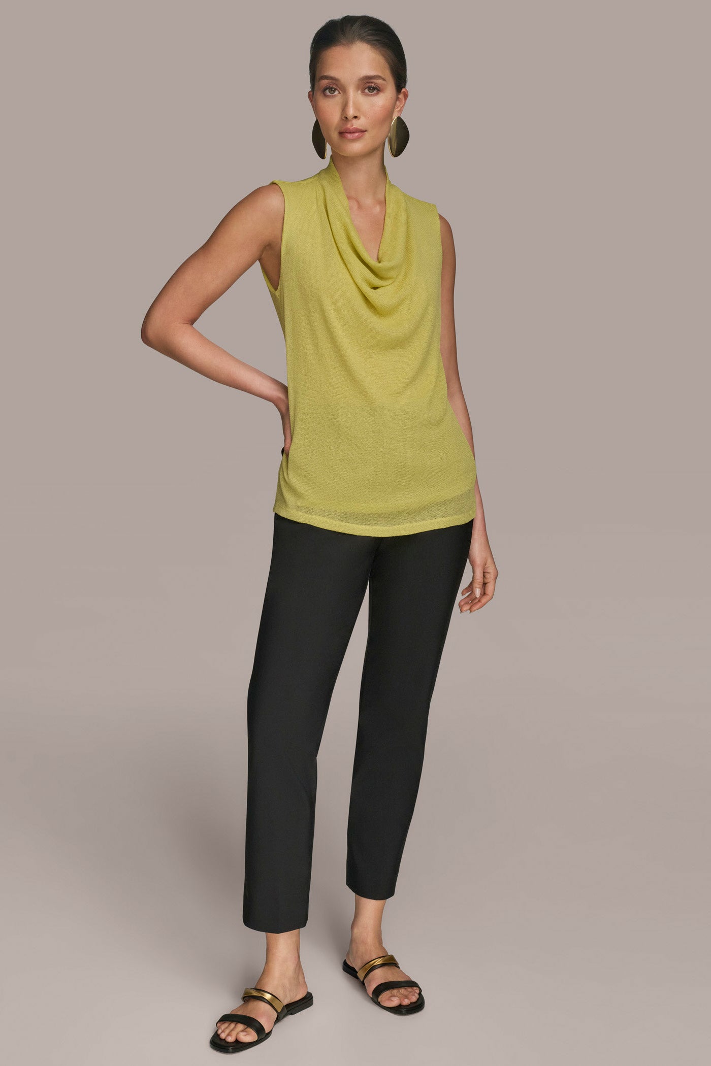 COWL NECK TOP VIEW 4 | Tops COWL NECK TOP VIEW 4 | Tops
