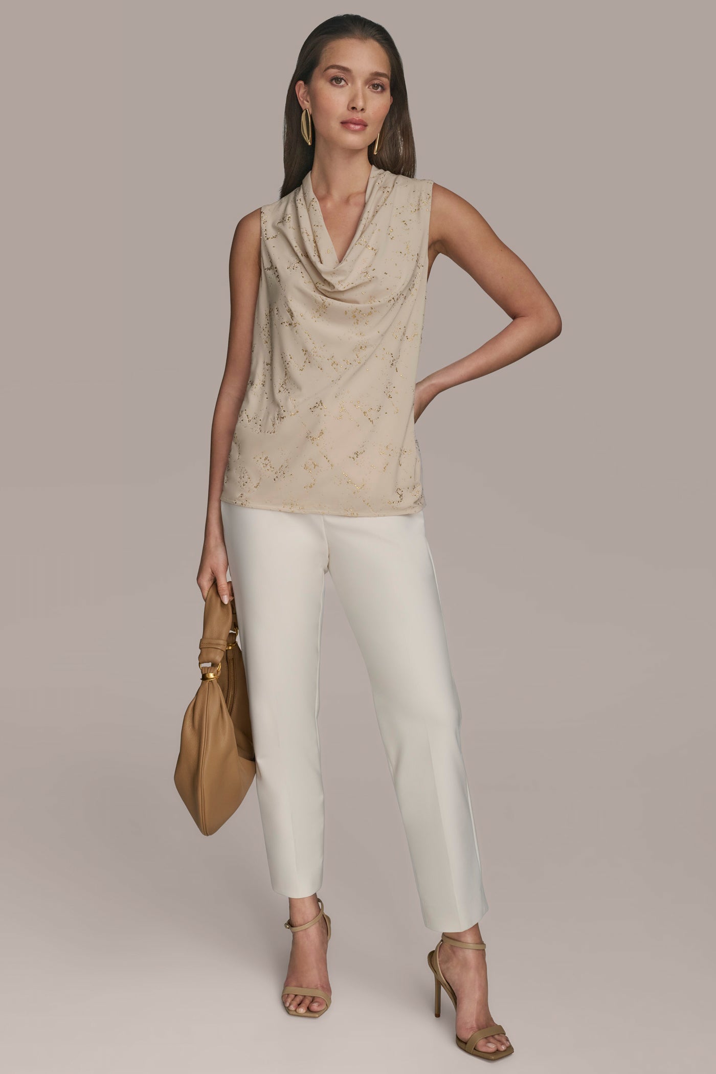 EMBELLISHED COWL NECK TOP VIEW 5 | Tops EMBELLISHED COWL NECK TOP VIEW 5 | Tops
