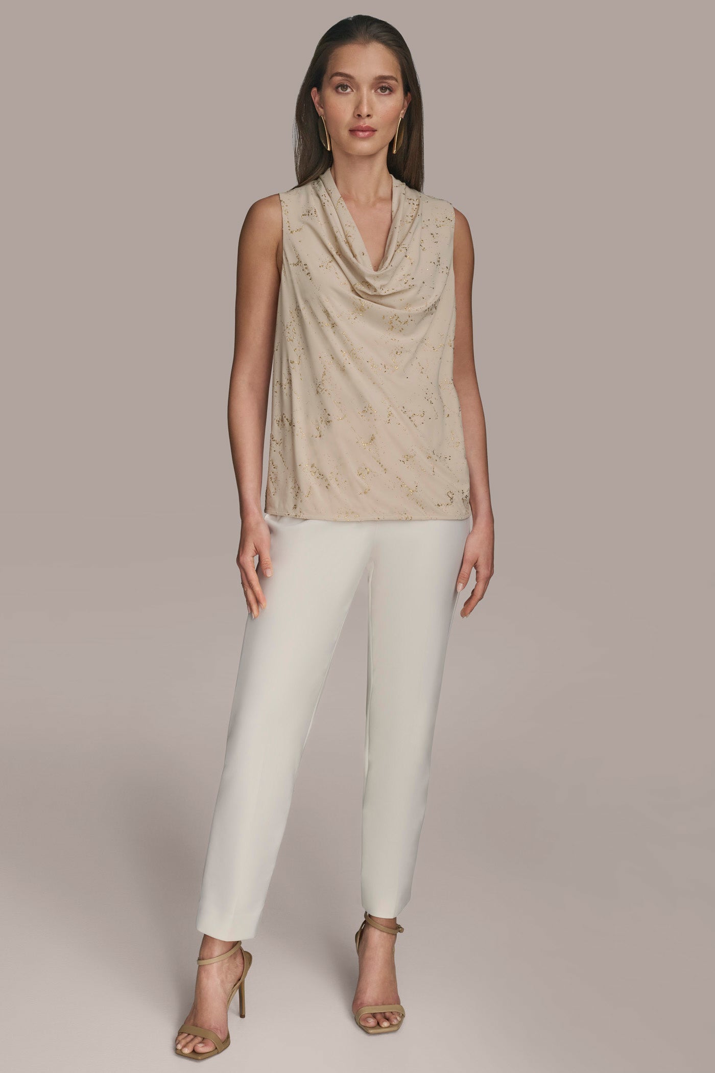 EMBELLISHED COWL NECK TOP VIEW 4 | Tops EMBELLISHED COWL NECK TOP VIEW 4 | Tops