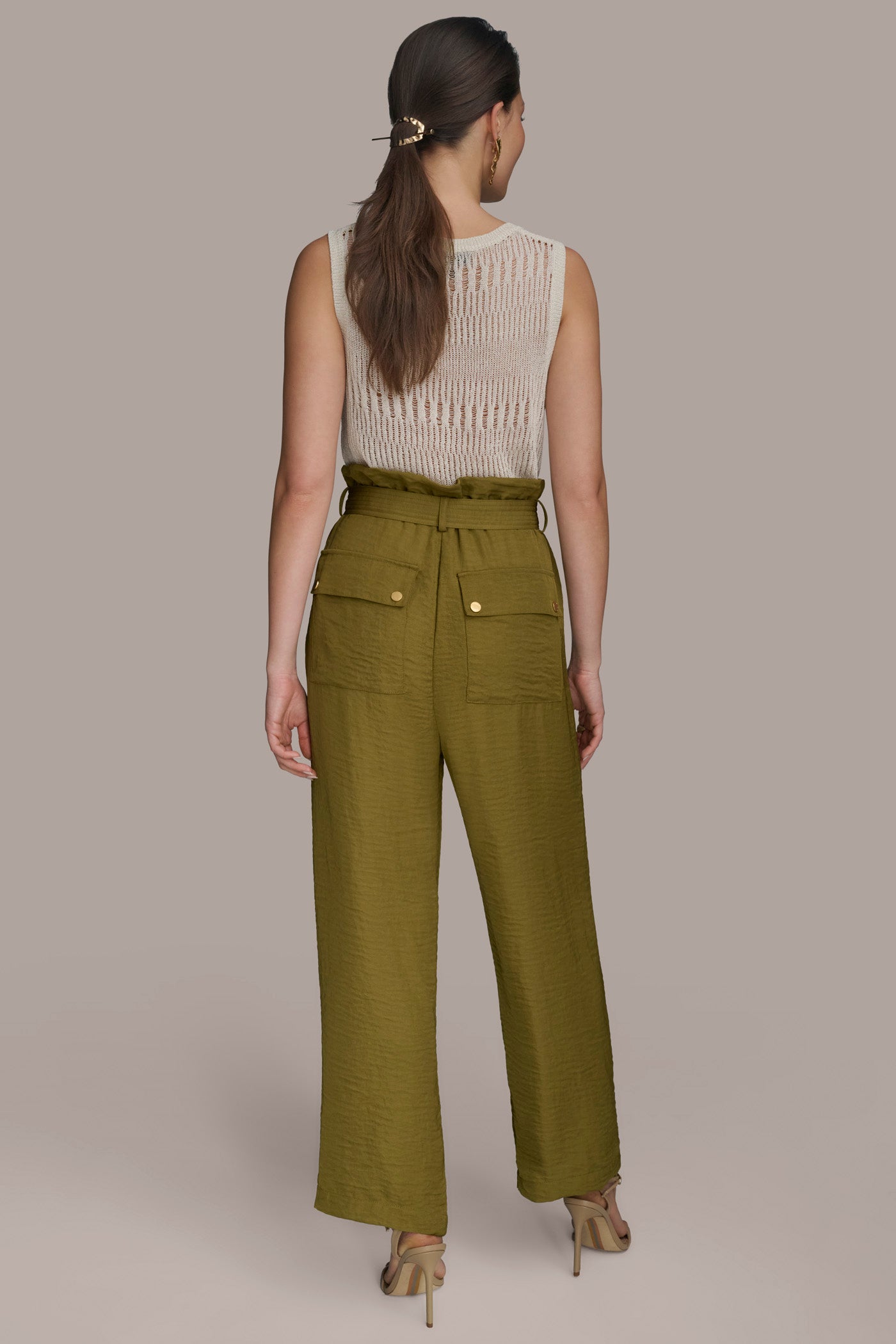PAPERBAG WIDE LEG PANT | View 2 | Clothing PAPERBAG WIDE LEG PANT | View 2 | Clothing