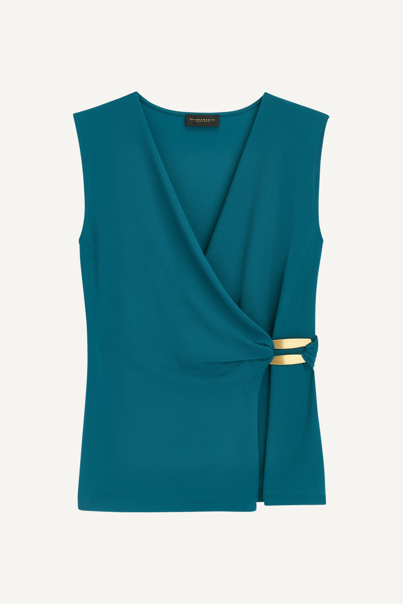 FAUX WRAP TOP WITH BRUSHED HARDWARE DETAIL VIEW 6 | Sale Tops and Sweaters FAUX WRAP TOP WITH BRUSHED HARDWARE DETAIL VIEW 6 | Sale Tops and Sweaters