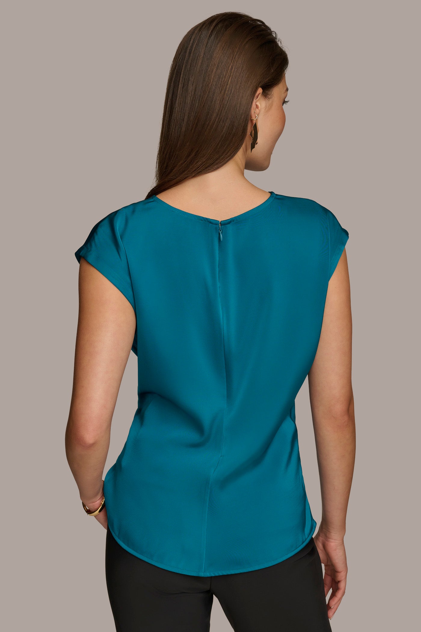CAP SLEEVE BLOUSE | View 2 | Tops & Sweaters CAP SLEEVE BLOUSE | View 2 | Tops & Sweaters
