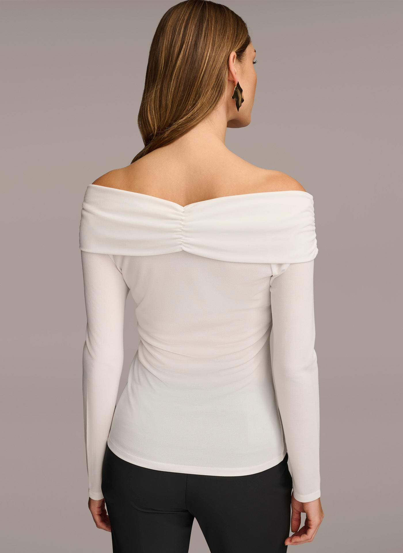 OFF SHOULDER WRAP TOP | View 2 | Sale Clothing OFF SHOULDER WRAP TOP | View 2 | Sale Clothing