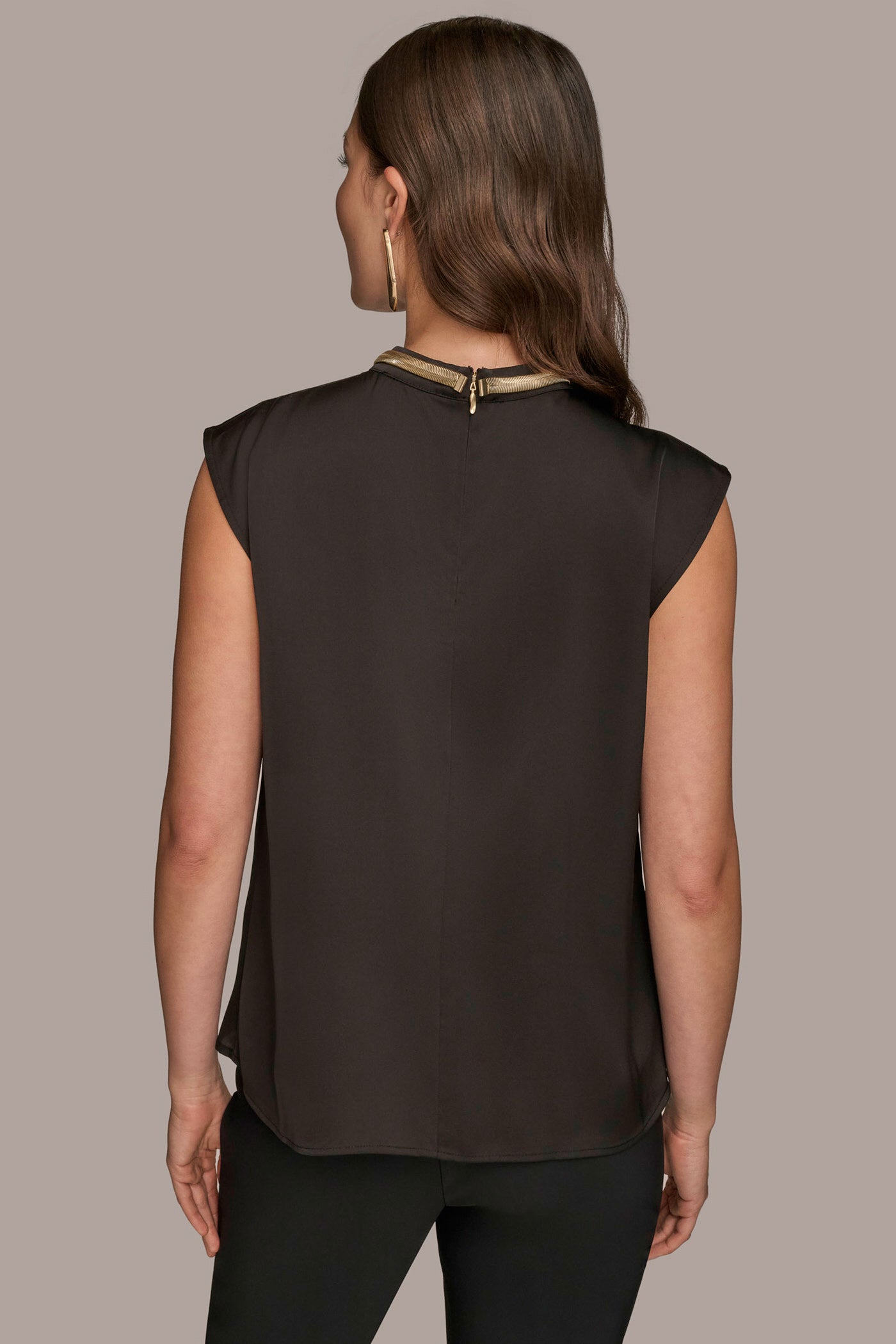 EMBELLISHED TWIST-FRONT TOP | View 2 | All Products EMBELLISHED TWIST-FRONT TOP | View 2 | All Products