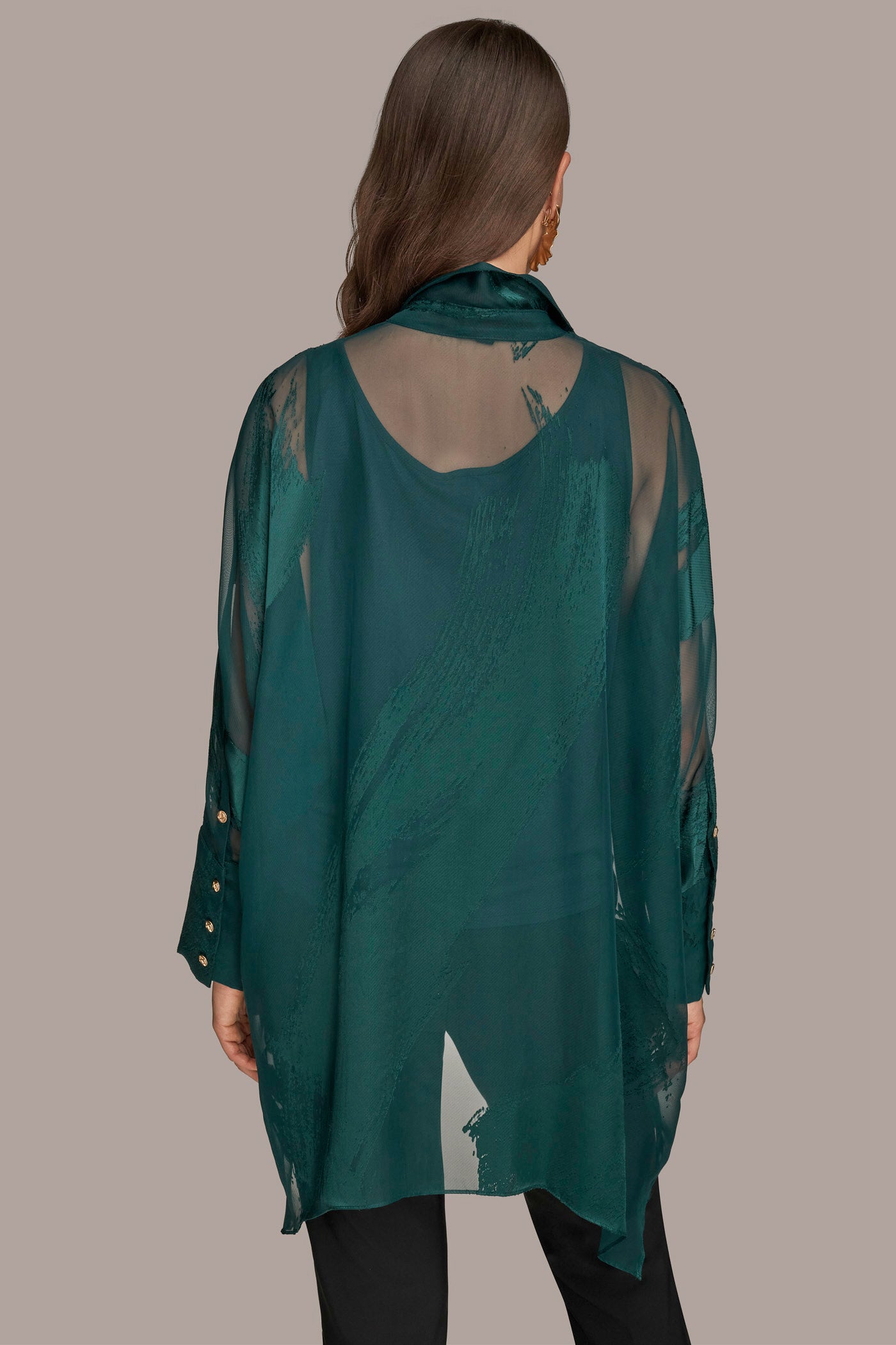 BRUSHSTROKE BURNOUT TUNIC | View 2 | New clothing BRUSHSTROKE BURNOUT TUNIC | View 2 | New clothing