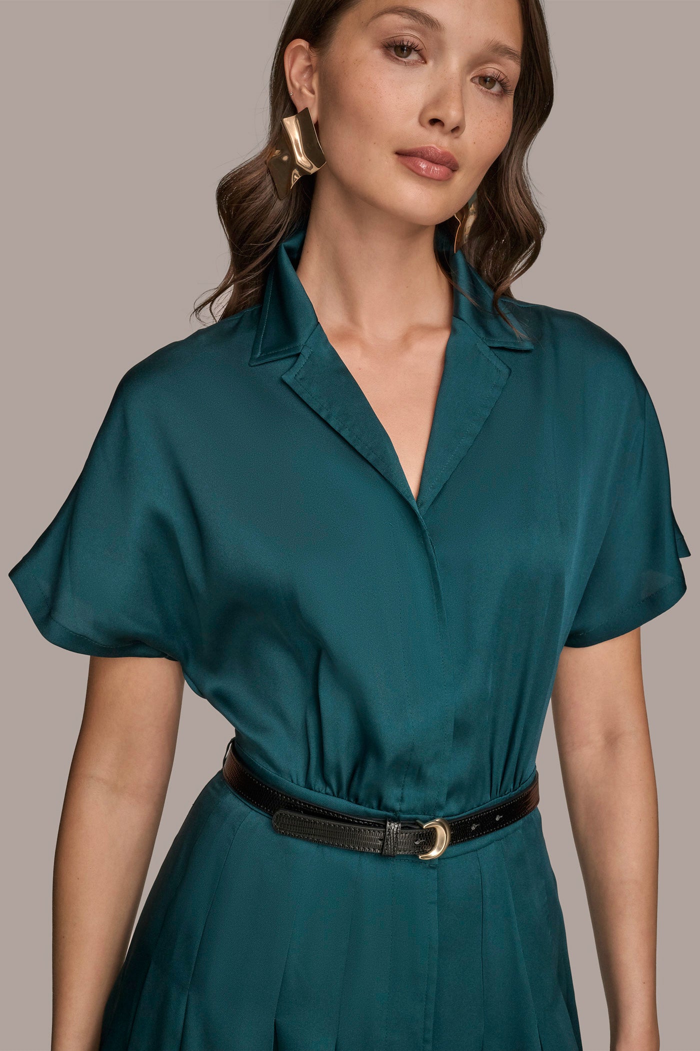 BELTED MIDI SHIRT DRESS VIEW 6 | Essential Dresses BELTED MIDI SHIRT DRESS VIEW 6 | Essential Dresses