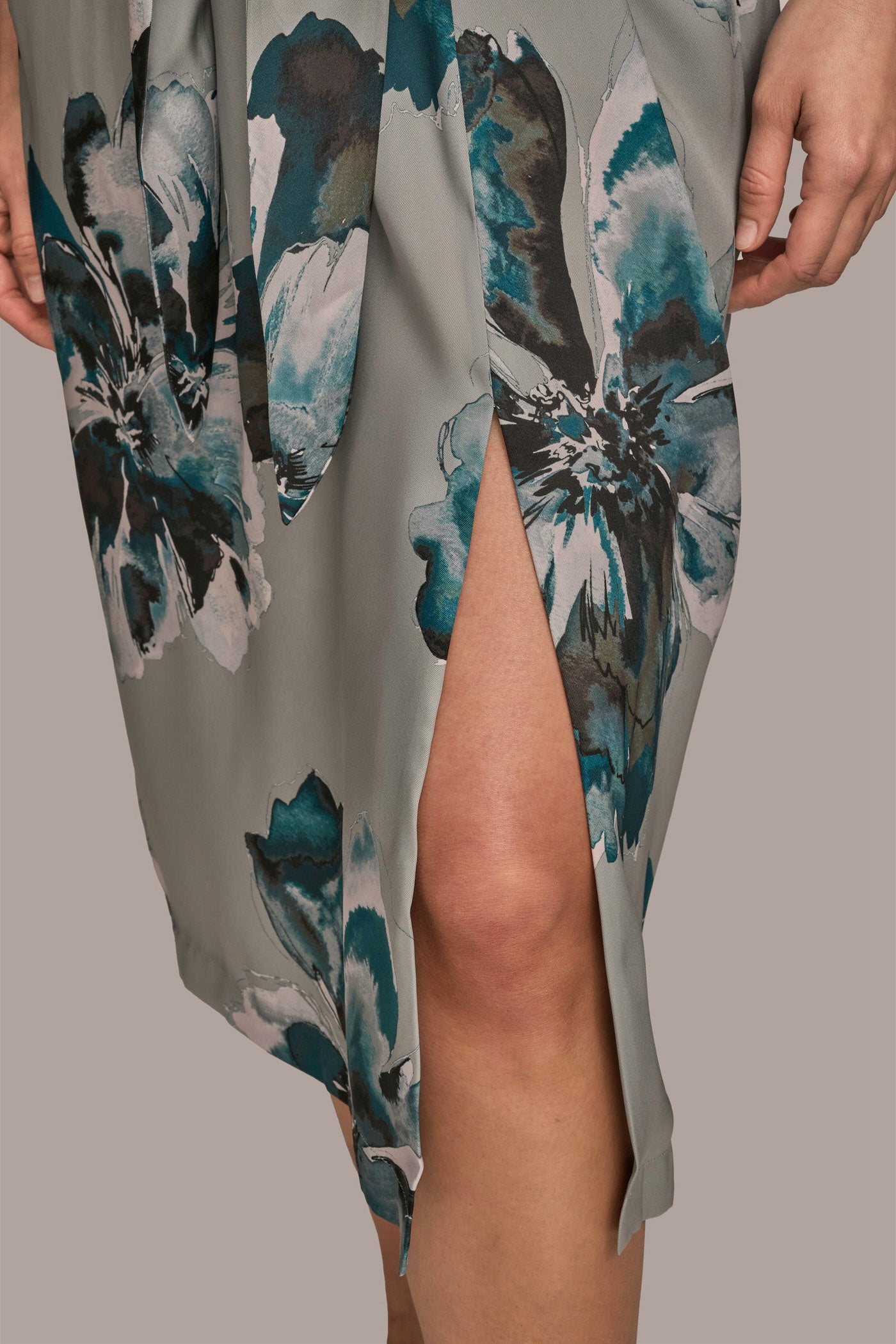 FLORAL EMBELLISHED MIDI SHIRT DRESS VIEW 7 | Essential Dresses FLORAL EMBELLISHED MIDI SHIRT DRESS VIEW 7 | Essential Dresses
