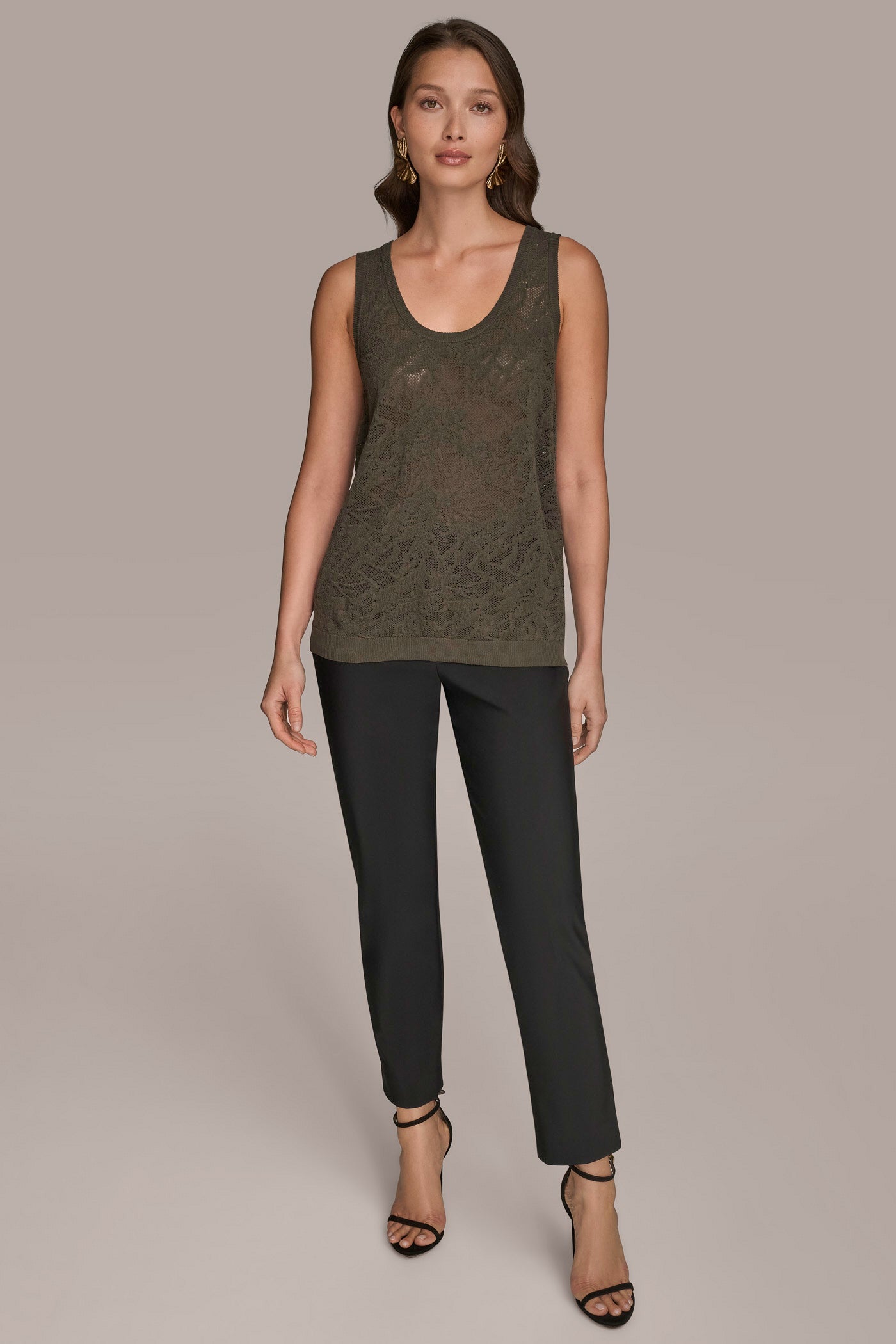 POINTELLE LACE-KNIT TANK VIEW 6 POINTELLE LACE-KNIT TANK VIEW 6