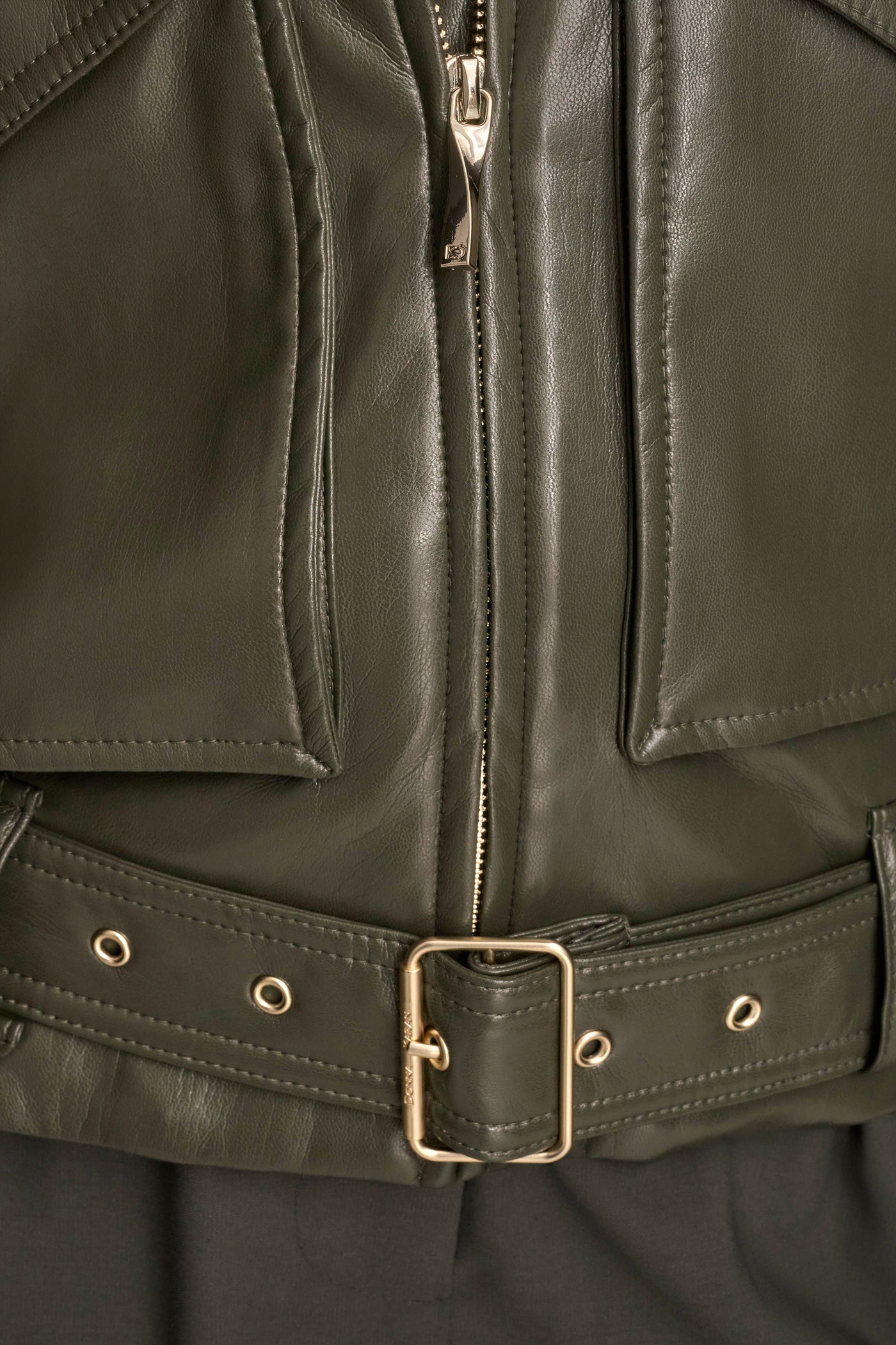 BELTED FAUX LEATHER BIKER JACKET VIEW 7 | Clothing BELTED FAUX LEATHER BIKER JACKET VIEW 7 | Clothing
