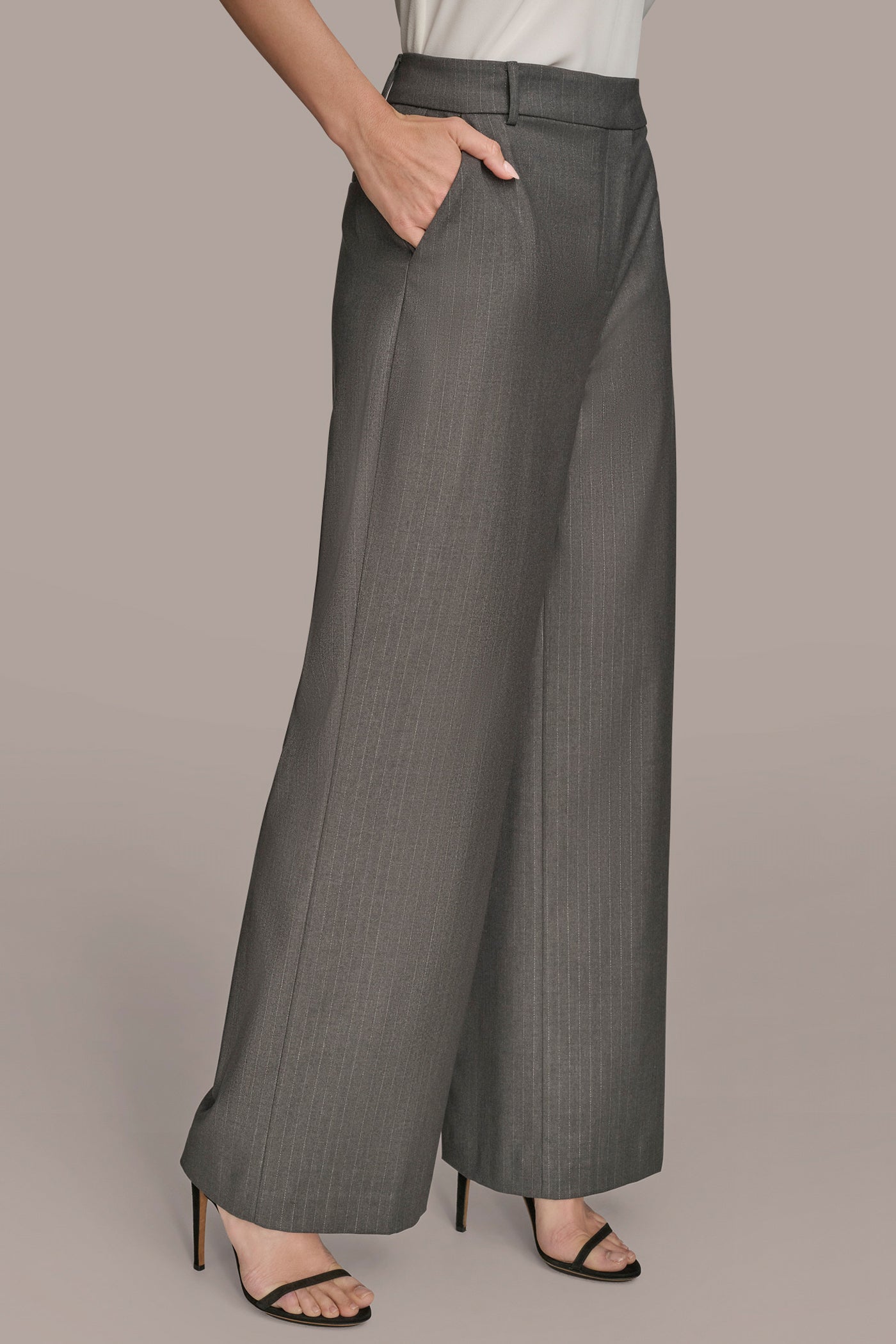 HIGH-RISE PINSTRIPE STRAIGHT-LEG PANT VIEW 3 HIGH-RISE PINSTRIPE STRAIGHT-LEG PANT VIEW 3