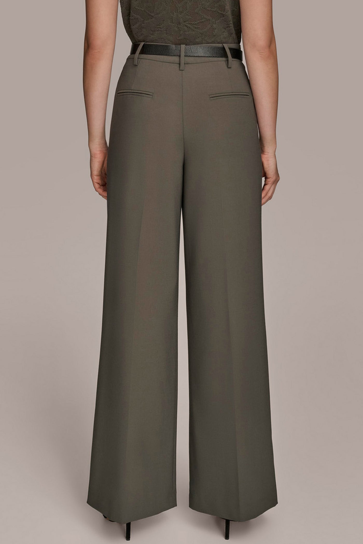 BELTED EXTRA HIGH-RISE WIDE-LEG PANT | View 2 | Pants BELTED EXTRA HIGH-RISE WIDE-LEG PANT | View 2 | Pants
