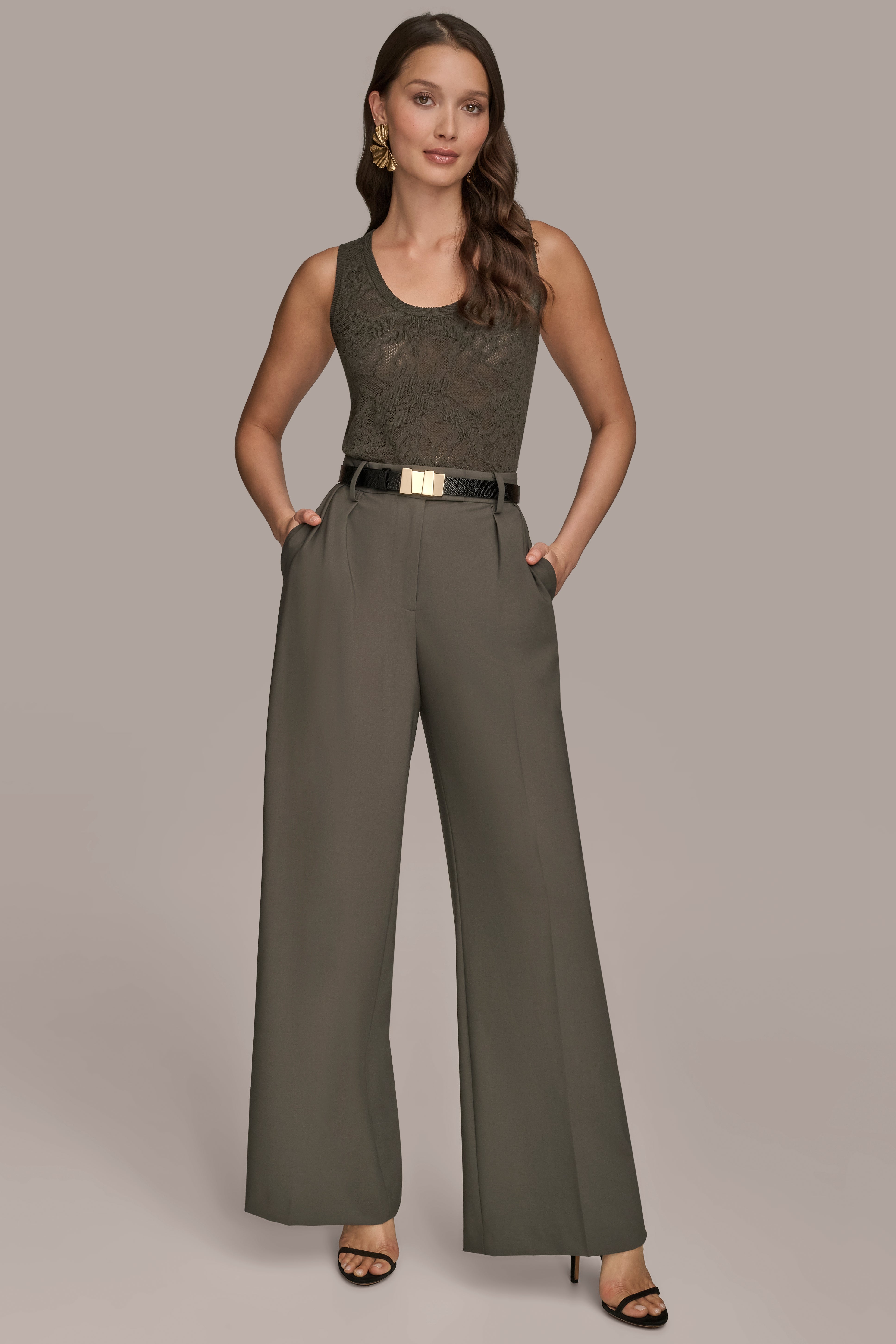 BELTED EXTRA HIGH-RISE WIDE-LEG PANT VIEW 5 | Clothing BELTED EXTRA HIGH-RISE WIDE-LEG PANT VIEW 5 | Clothing