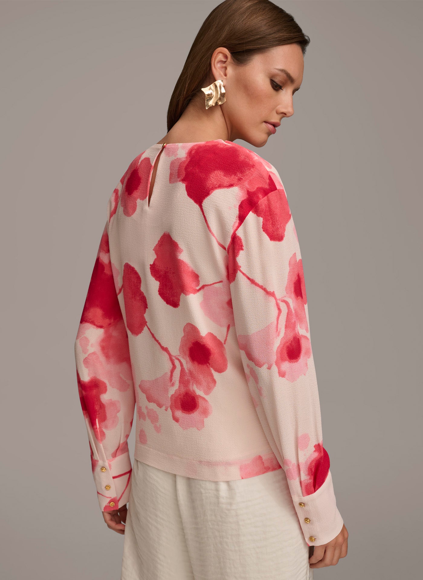 GATHERED NECK TOP | View 2 | Sale Tops and Sweaters GATHERED NECK TOP | View 2 | Sale Tops and Sweaters