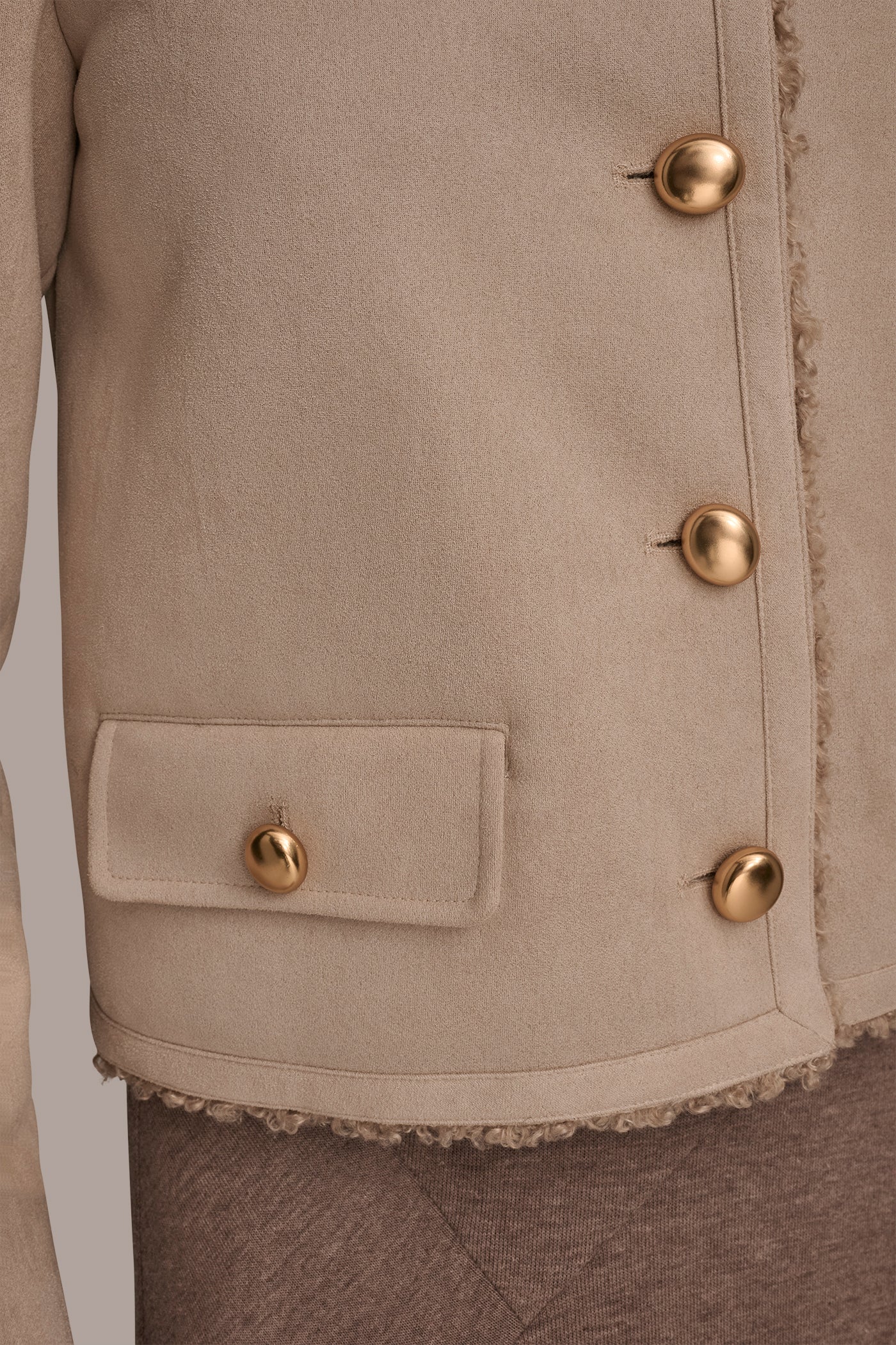 SHORT BUTTON-FRONT COAT VIEW 8 | Coats & Jackets SHORT BUTTON-FRONT COAT VIEW 8 | Coats & Jackets