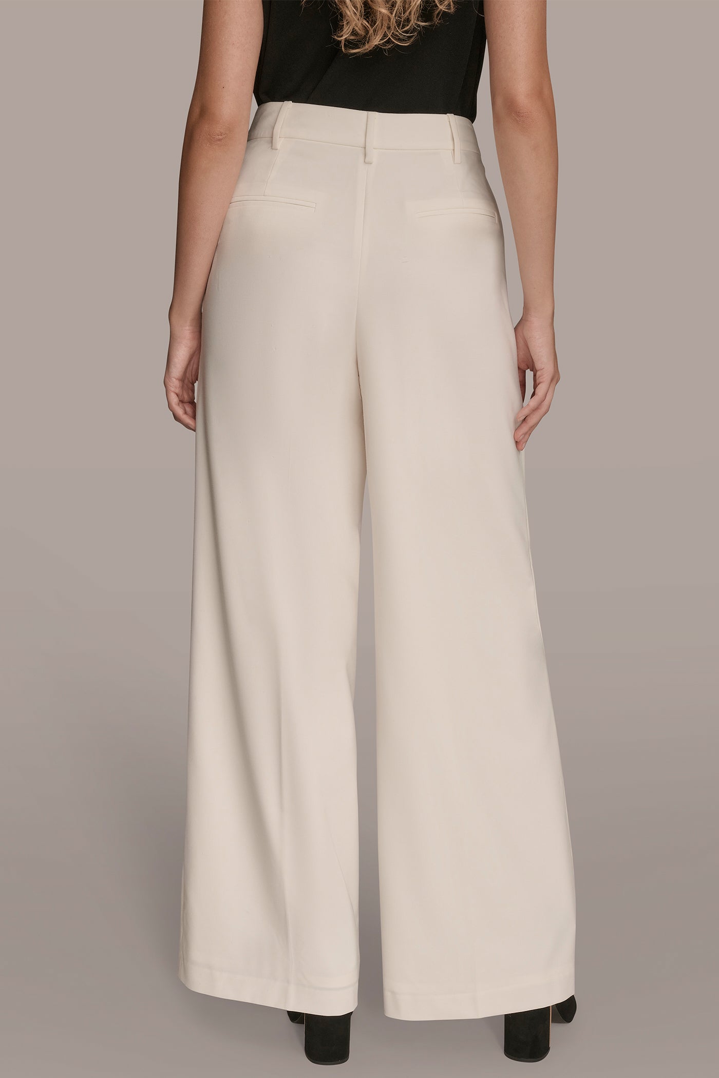 WIDE LEG WITH TAB WAIST | View 2 | Clothing WIDE LEG WITH TAB WAIST | View 2 | Clothing