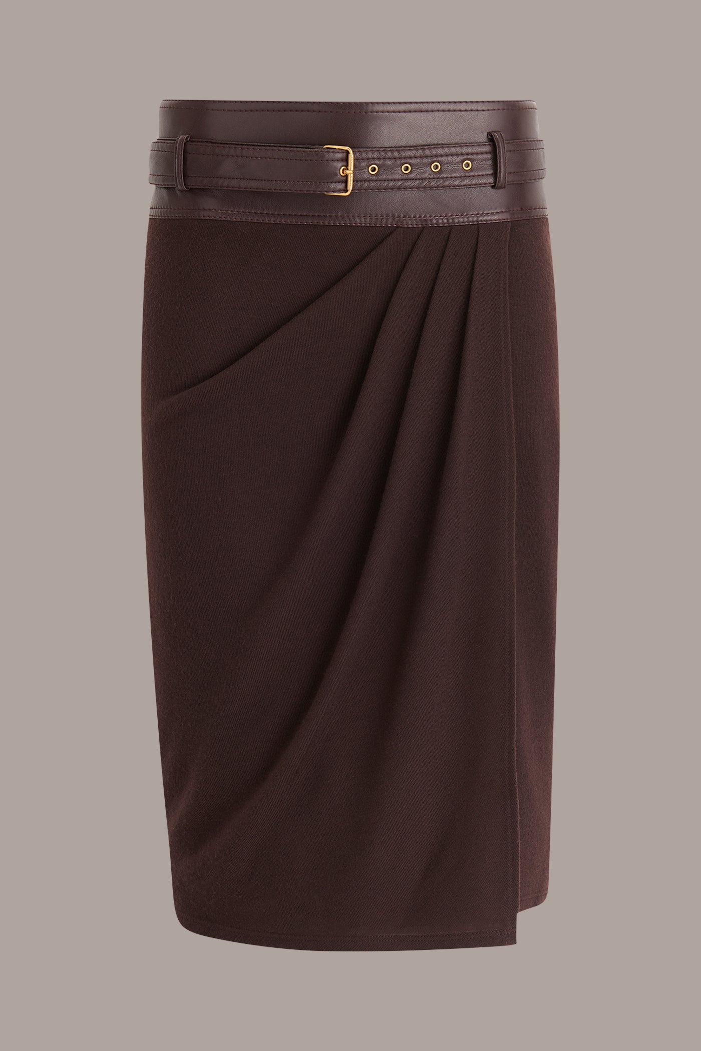 WRAP-EFFECT BELT-DETAILED PENCIL SKIRT VIEW 7 | Clothing WRAP-EFFECT BELT-DETAILED PENCIL SKIRT VIEW 7 | Clothing