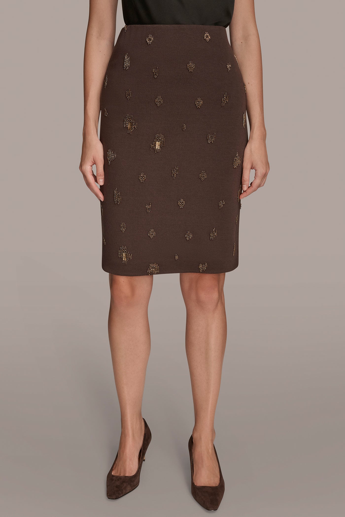 BEAD-EMBELLISHED PENCIL SKIRT | View 1 | Skirts BEAD-EMBELLISHED PENCIL SKIRT | View 1 | Skirts