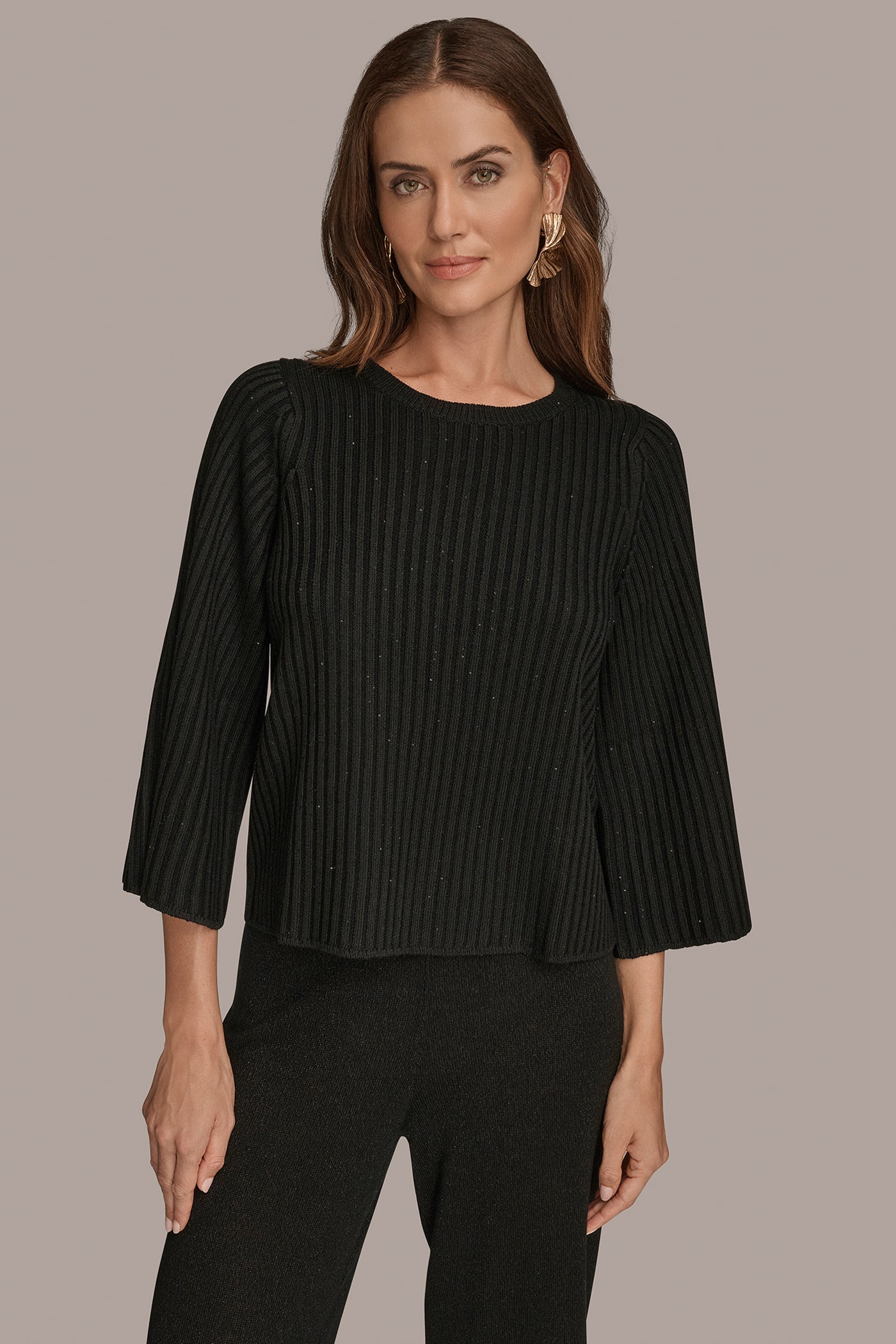 BELL SLEEVE SEQUIN SWEATER | View 1 | All That Shimmers BELL SLEEVE SEQUIN SWEATER | View 1 | All That Shimmers