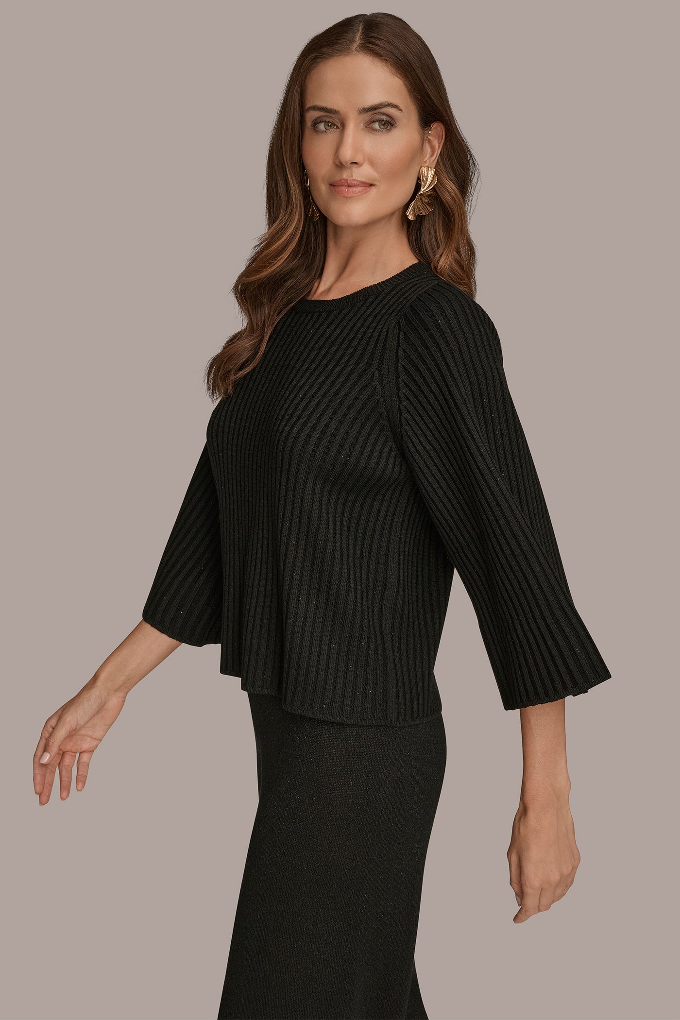 BELL SLEEVE SEQUIN SWEATER VIEW 3 | All That Shimmers BELL SLEEVE SEQUIN SWEATER VIEW 3 | All That Shimmers