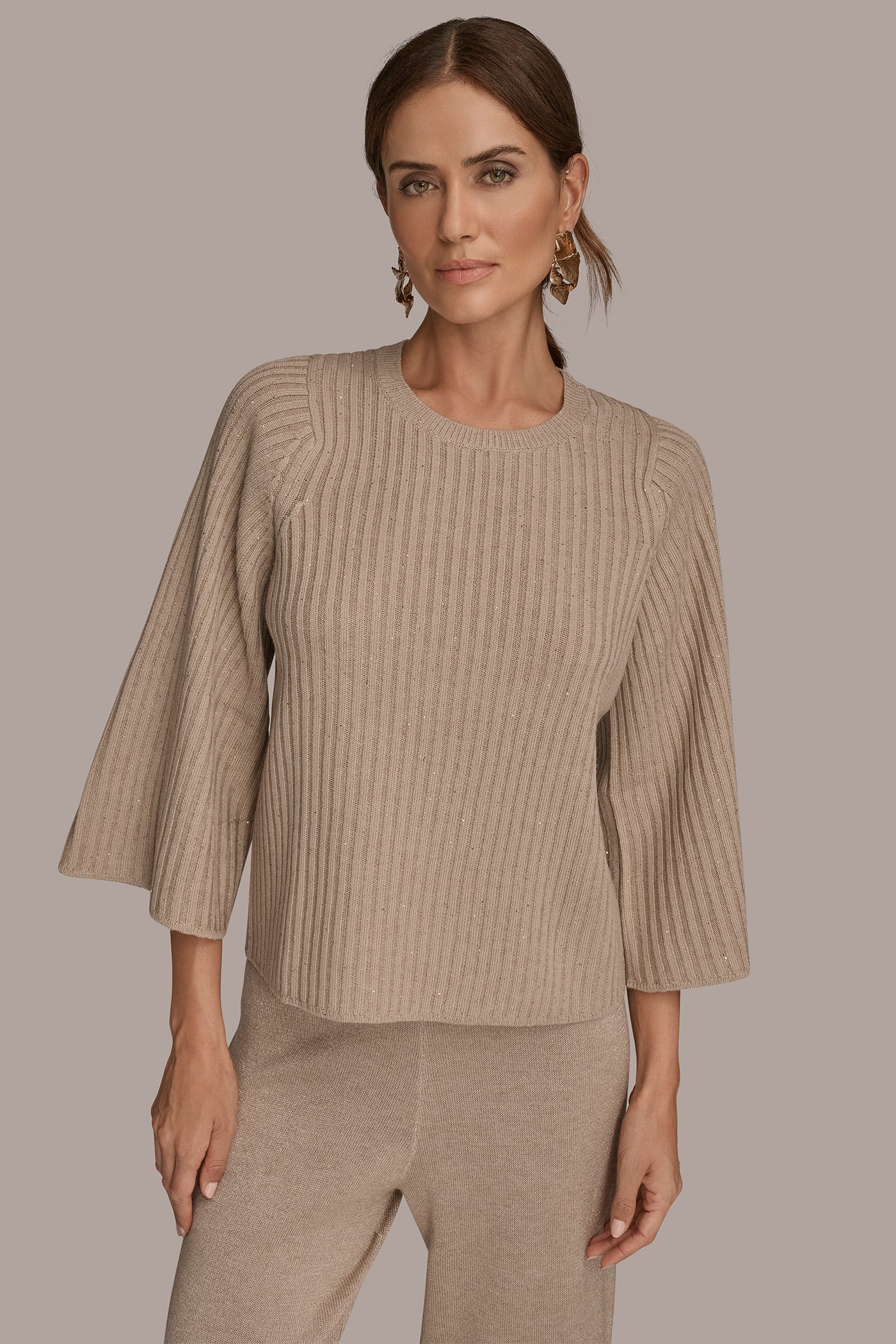 BELL SLEEVE SEQUIN SWEATER | View 1 | All That Shimmers BELL SLEEVE SEQUIN SWEATER | View 1 | All That Shimmers