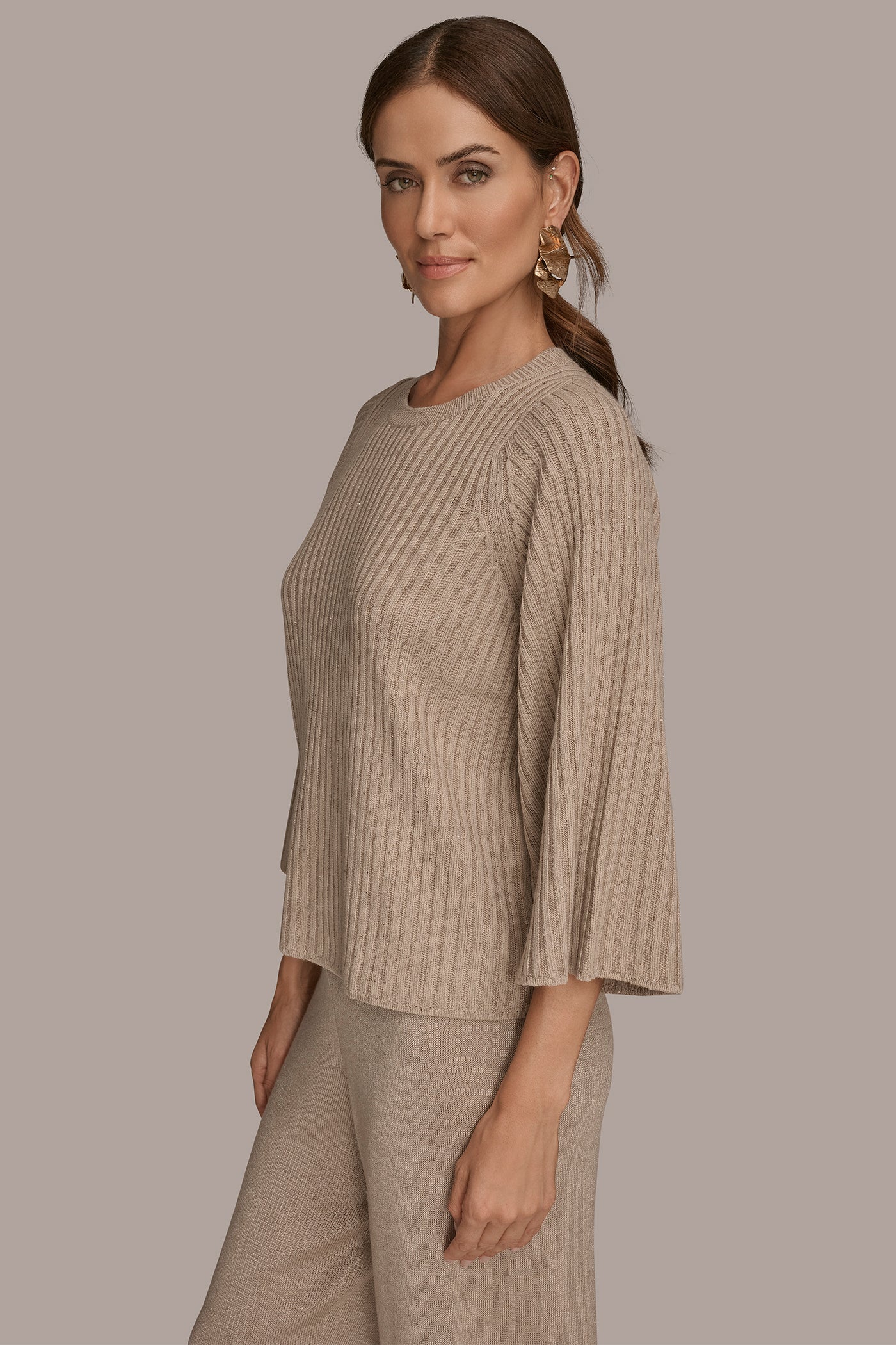 BELL SLEEVE SEQUIN SWEATER VIEW 4 | All That Shimmers BELL SLEEVE SEQUIN SWEATER VIEW 4 | All That Shimmers