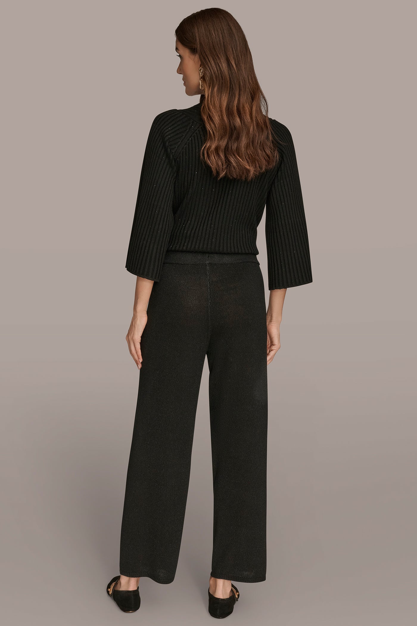 HIGH-RISE WIDE-LEG SWEATER ANKLE PANT VIEW 6 | Pants HIGH-RISE WIDE-LEG SWEATER ANKLE PANT VIEW 6 | Pants