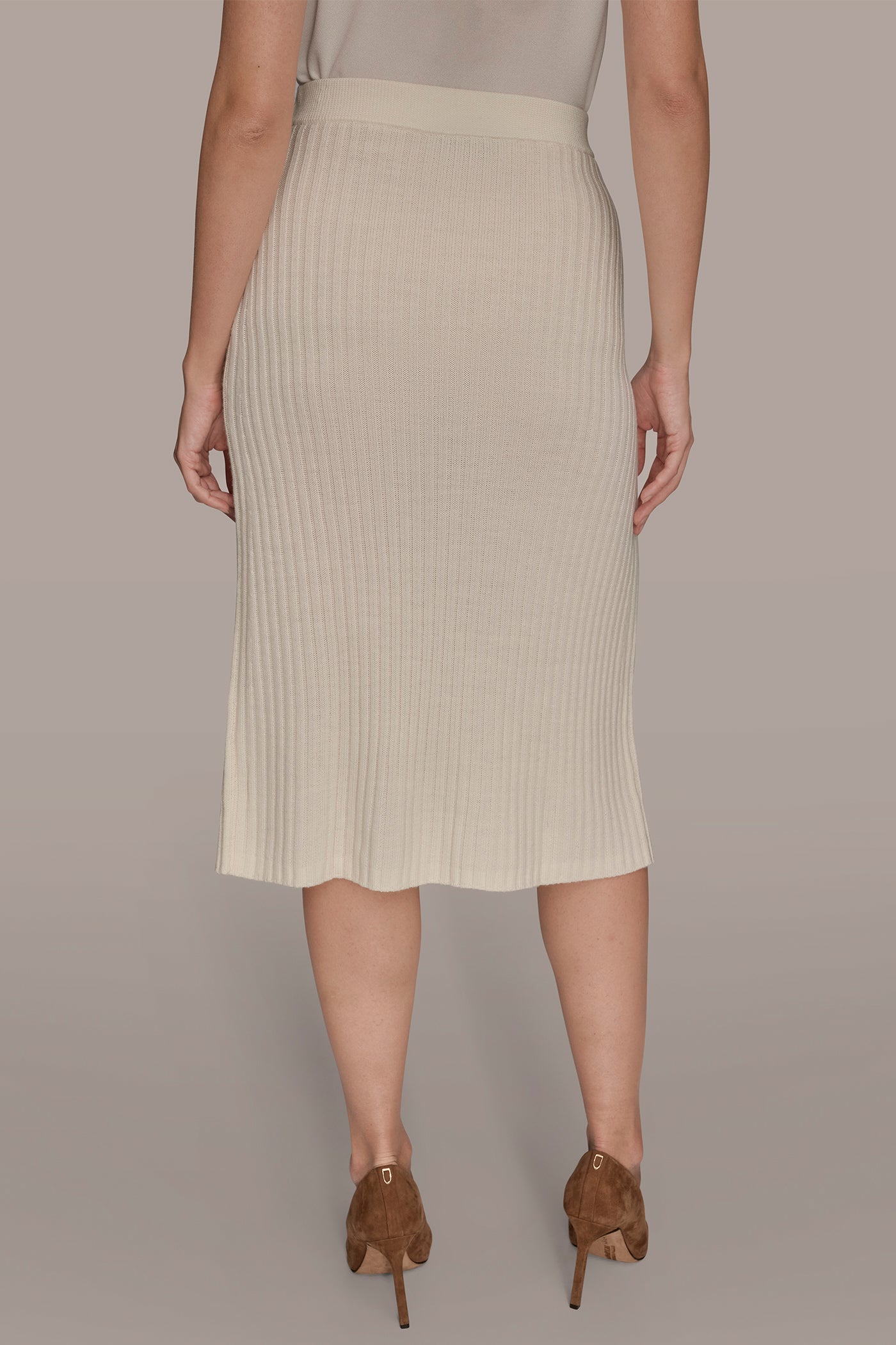 WOOL WRAP-EFFECT MIDI SKIRT | View 2 | Skirts WOOL WRAP-EFFECT MIDI SKIRT | View 2 | Skirts